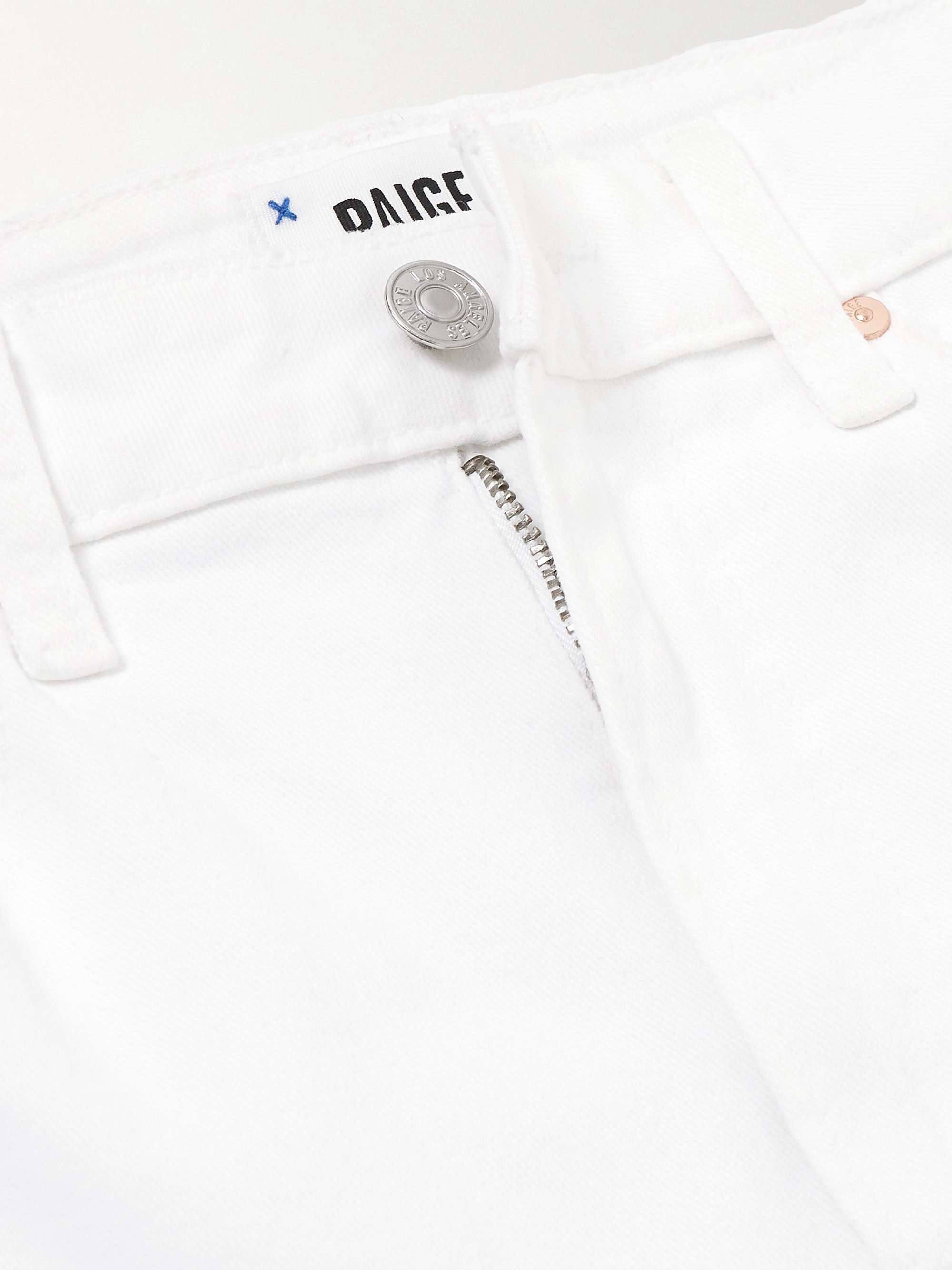 Sarah cropped high-rise straight-leg jeans view