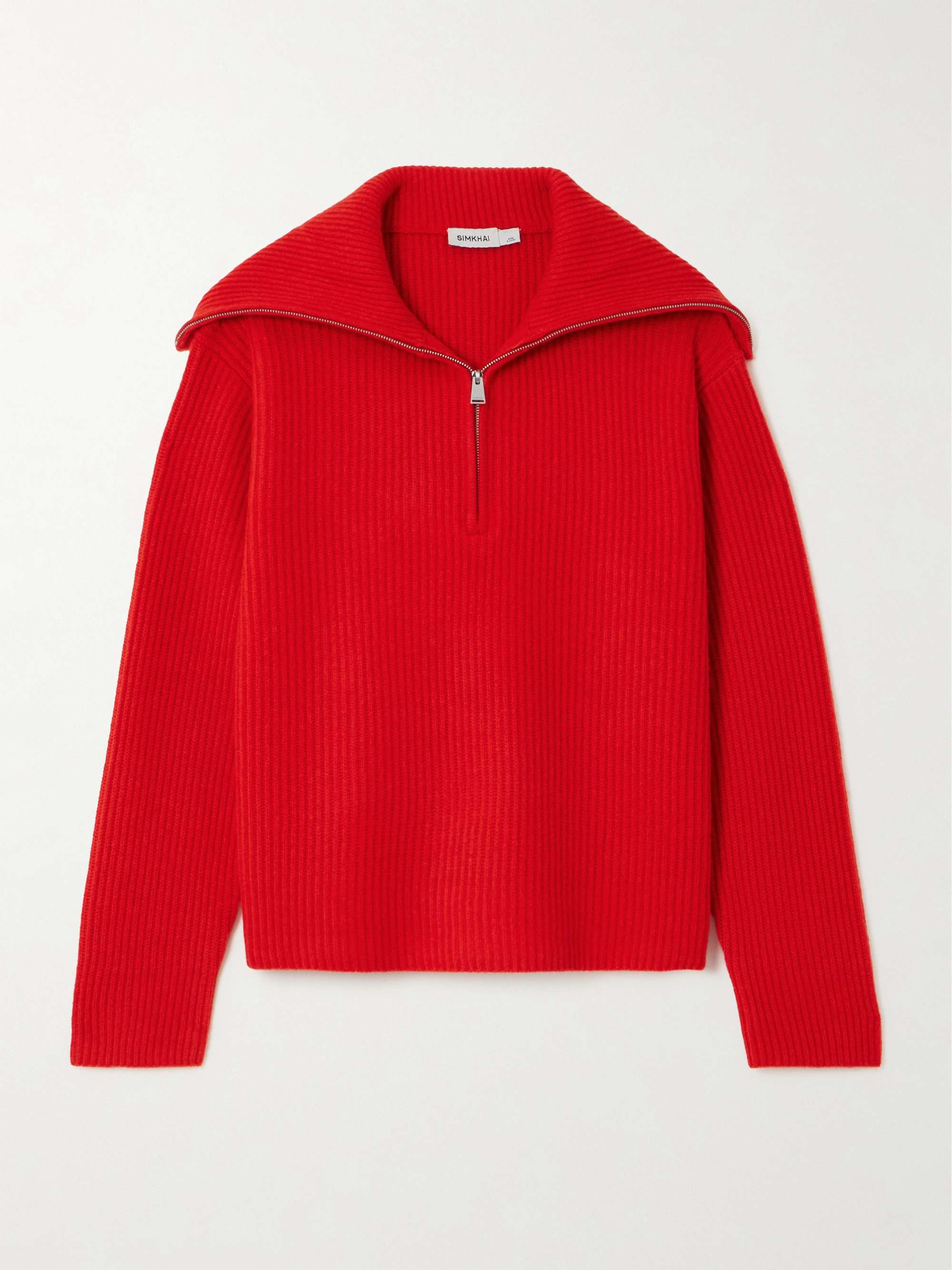 Landry ribbed cashmere sweater view