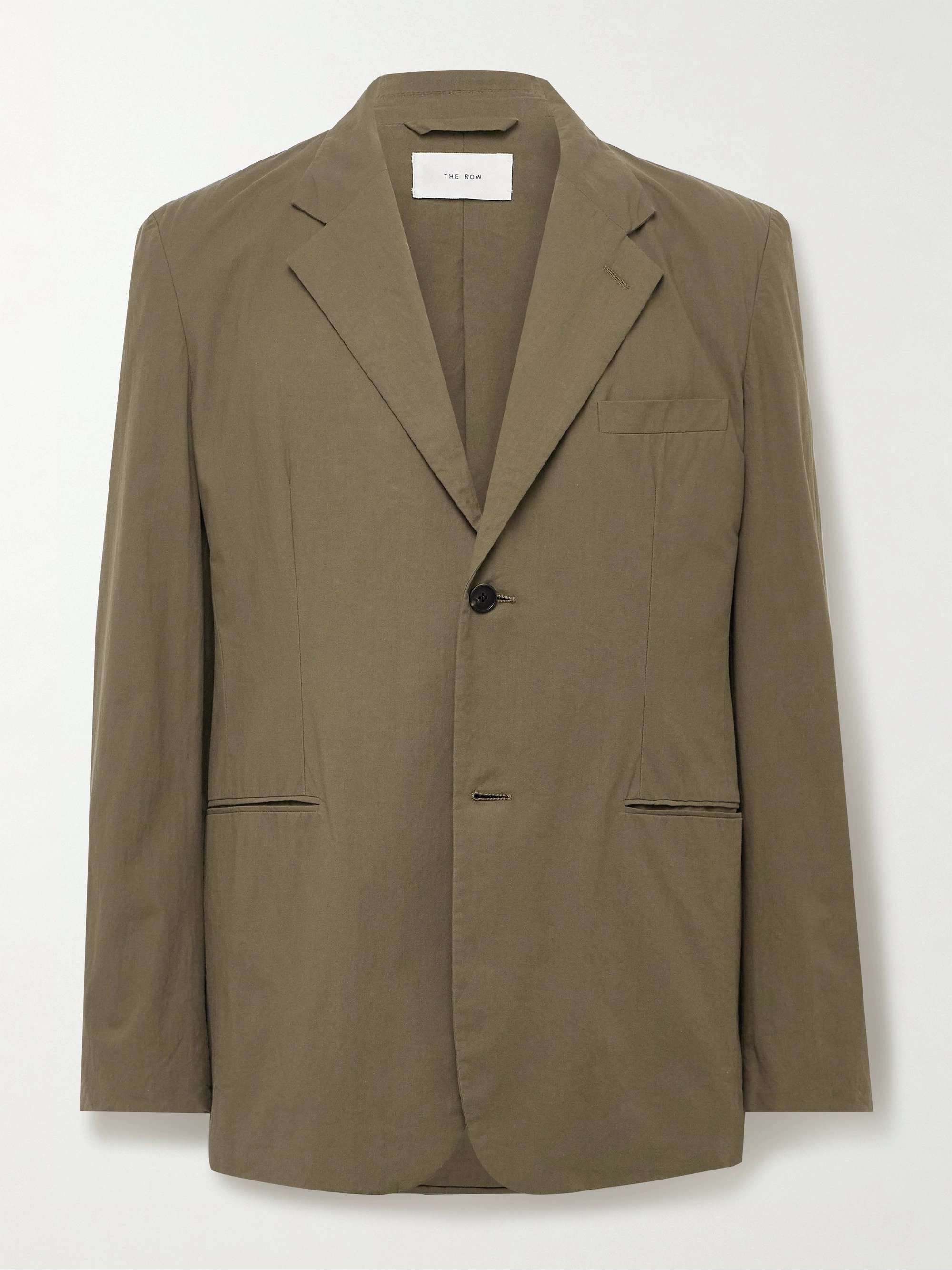 Ritchie Slim-Fit Unstructured Cotton Suit Jacket view