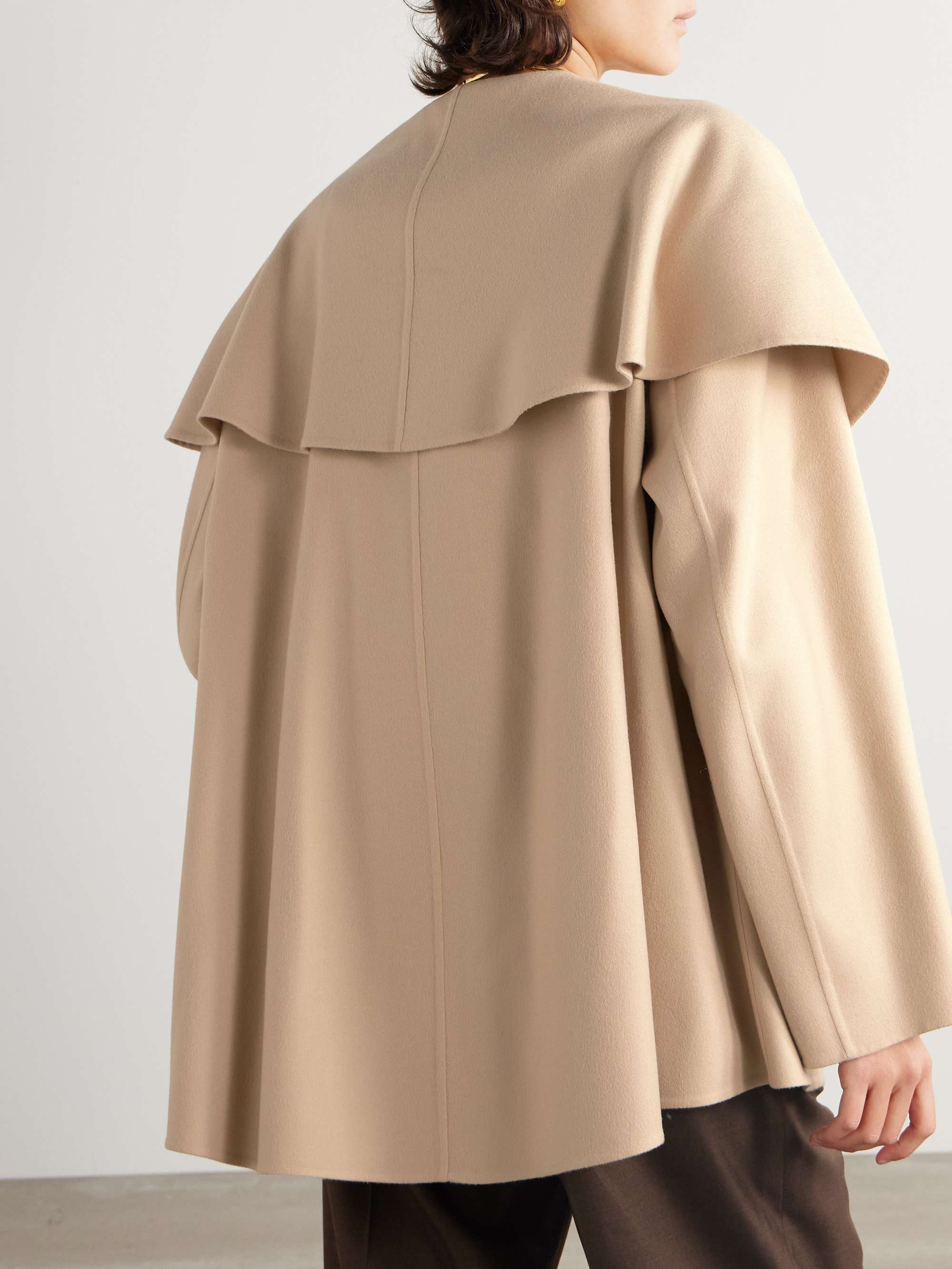 Belted cashmere cardigan view