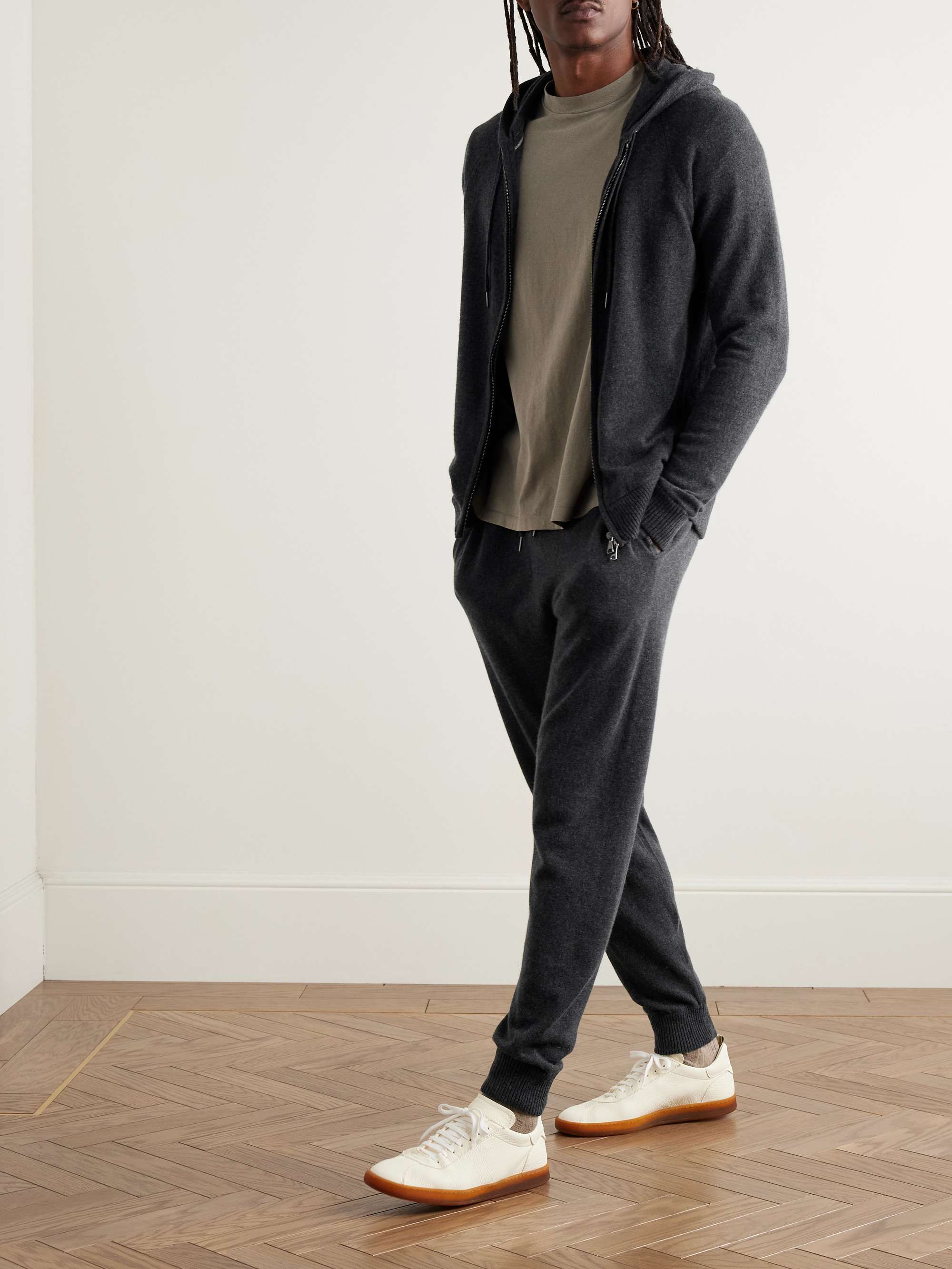 Finley Cashmere Zip-Up Hoodie view