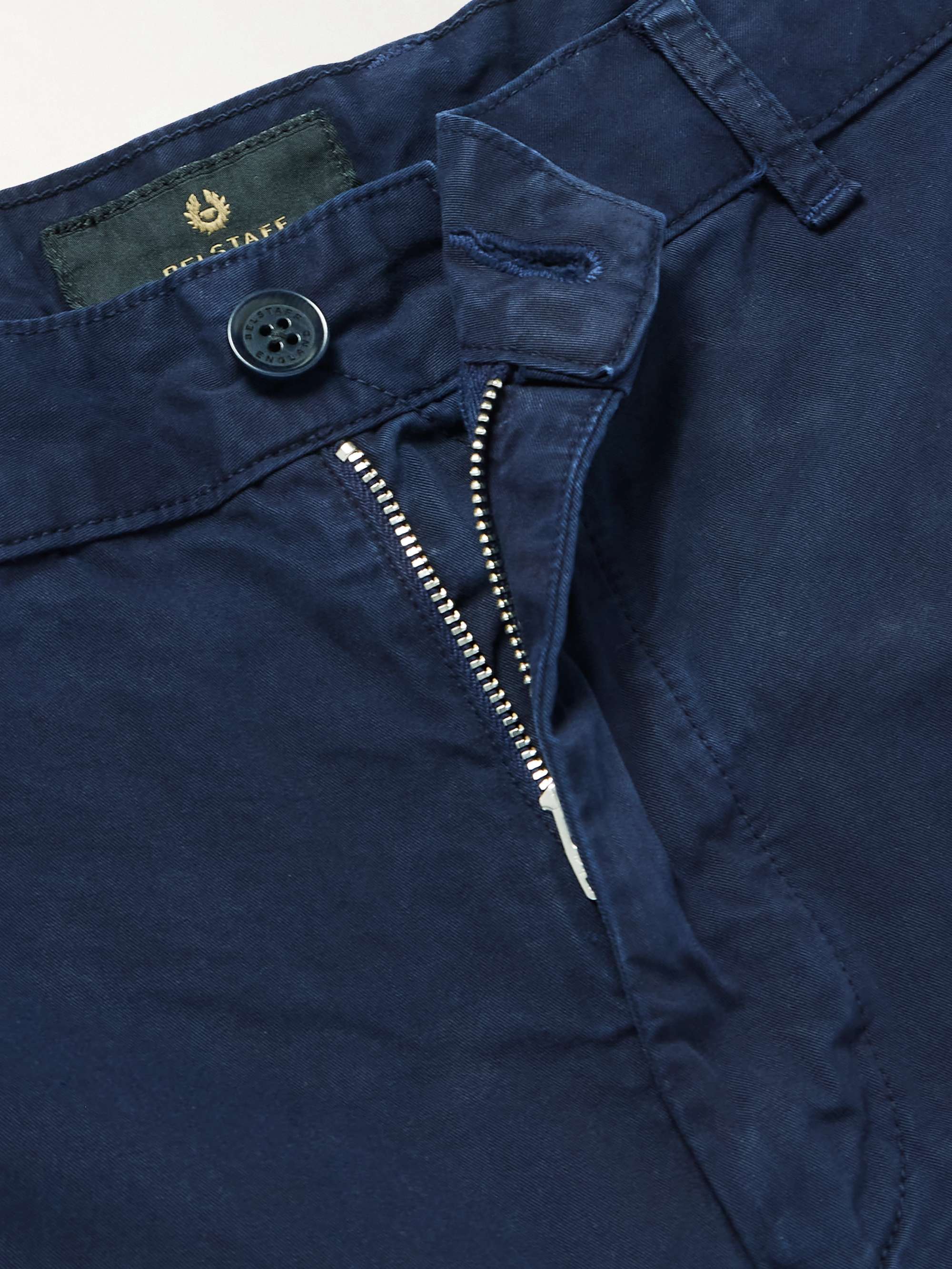 Rally Slim-Fit Straight-Leg Garment-Dyed Cotton-Twill Chinos view