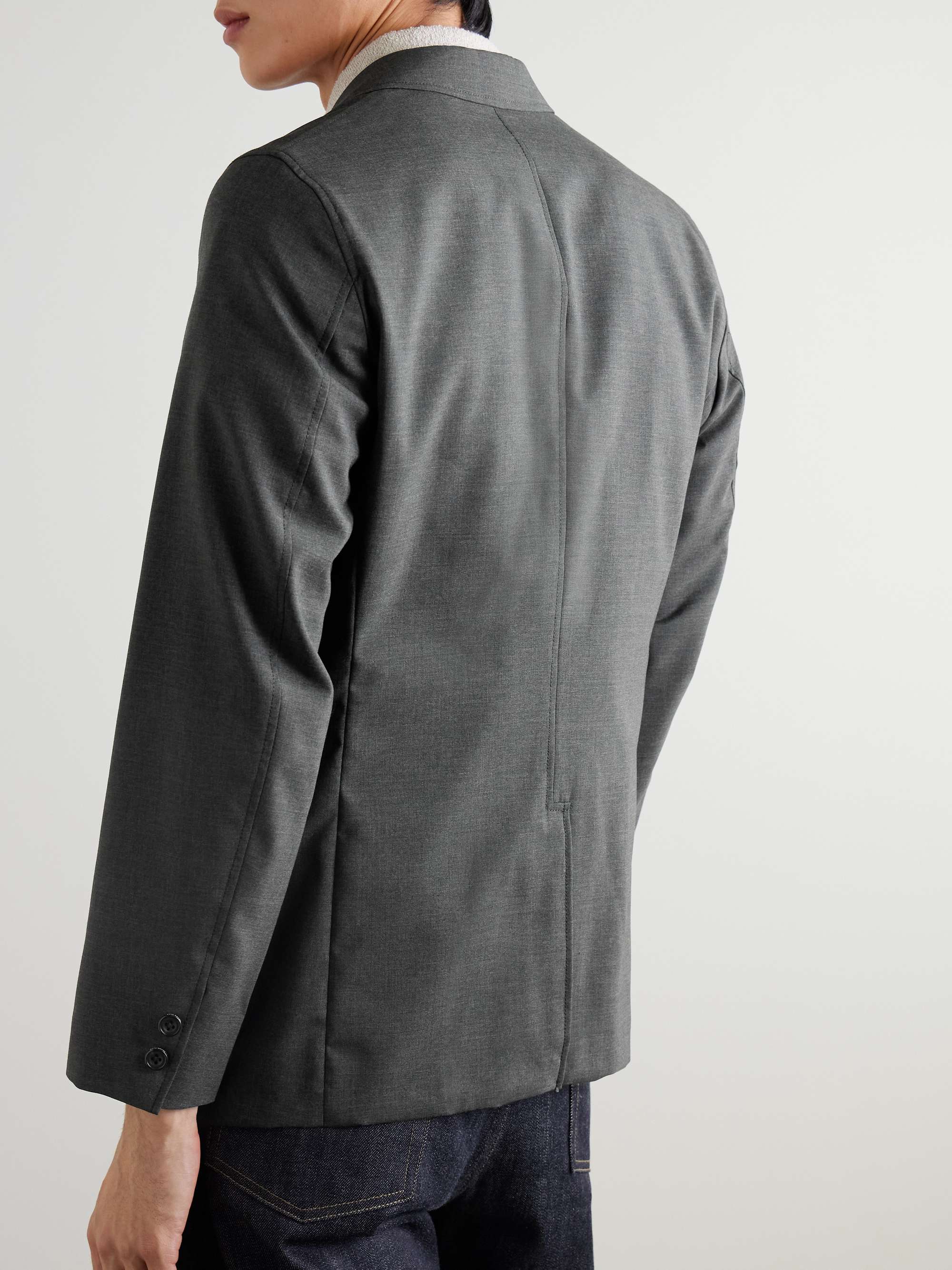Unstructured Woven Blazer view