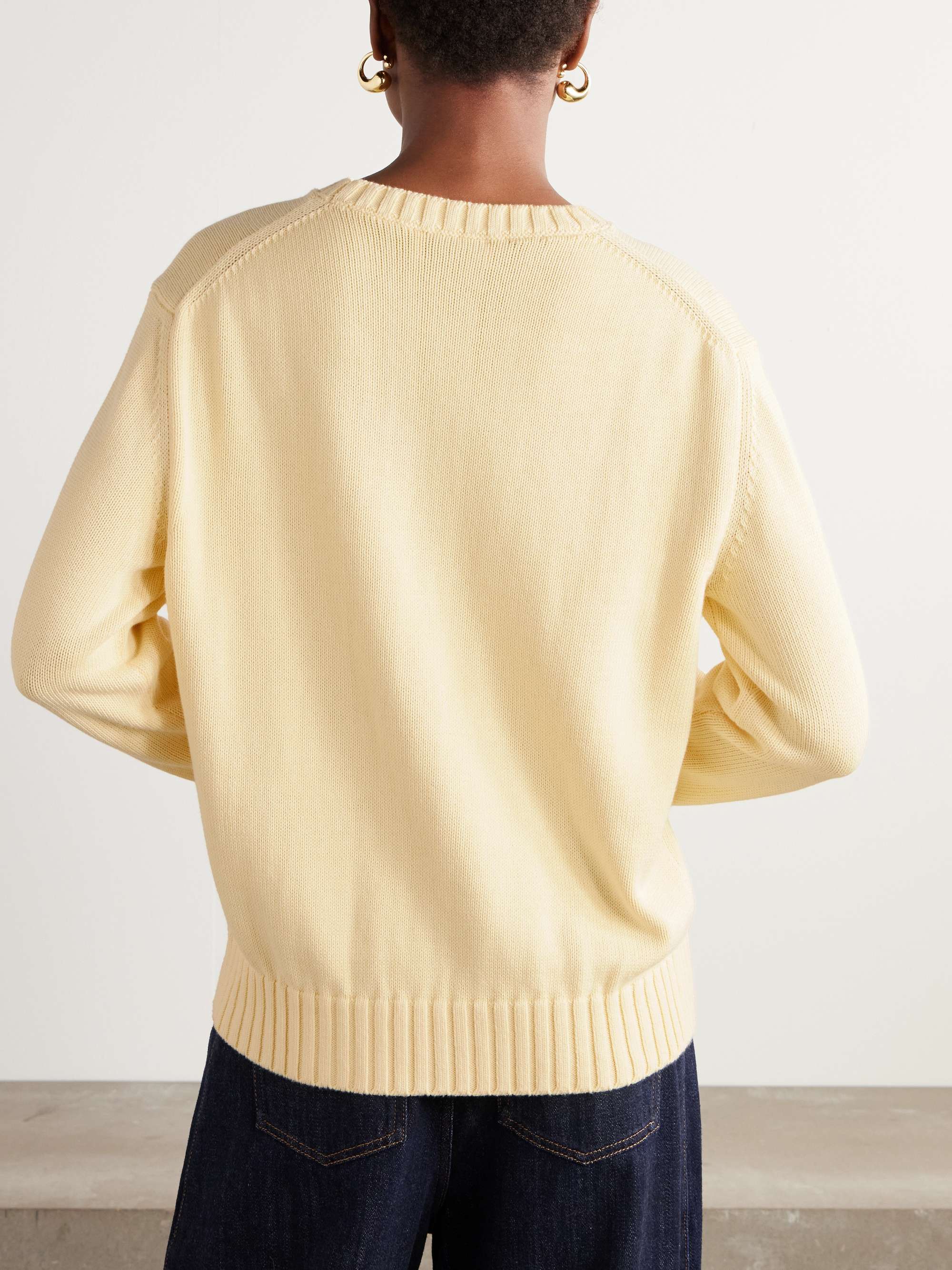 Jordan cotton sweater view
