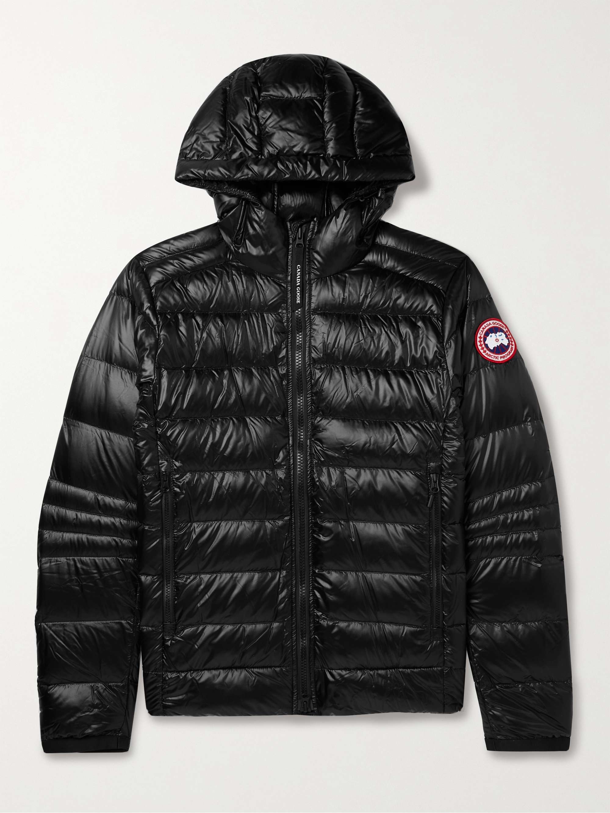 Crofton Slim-Fit Recycled Nylon-Ripstop Hooded Down Jacket view