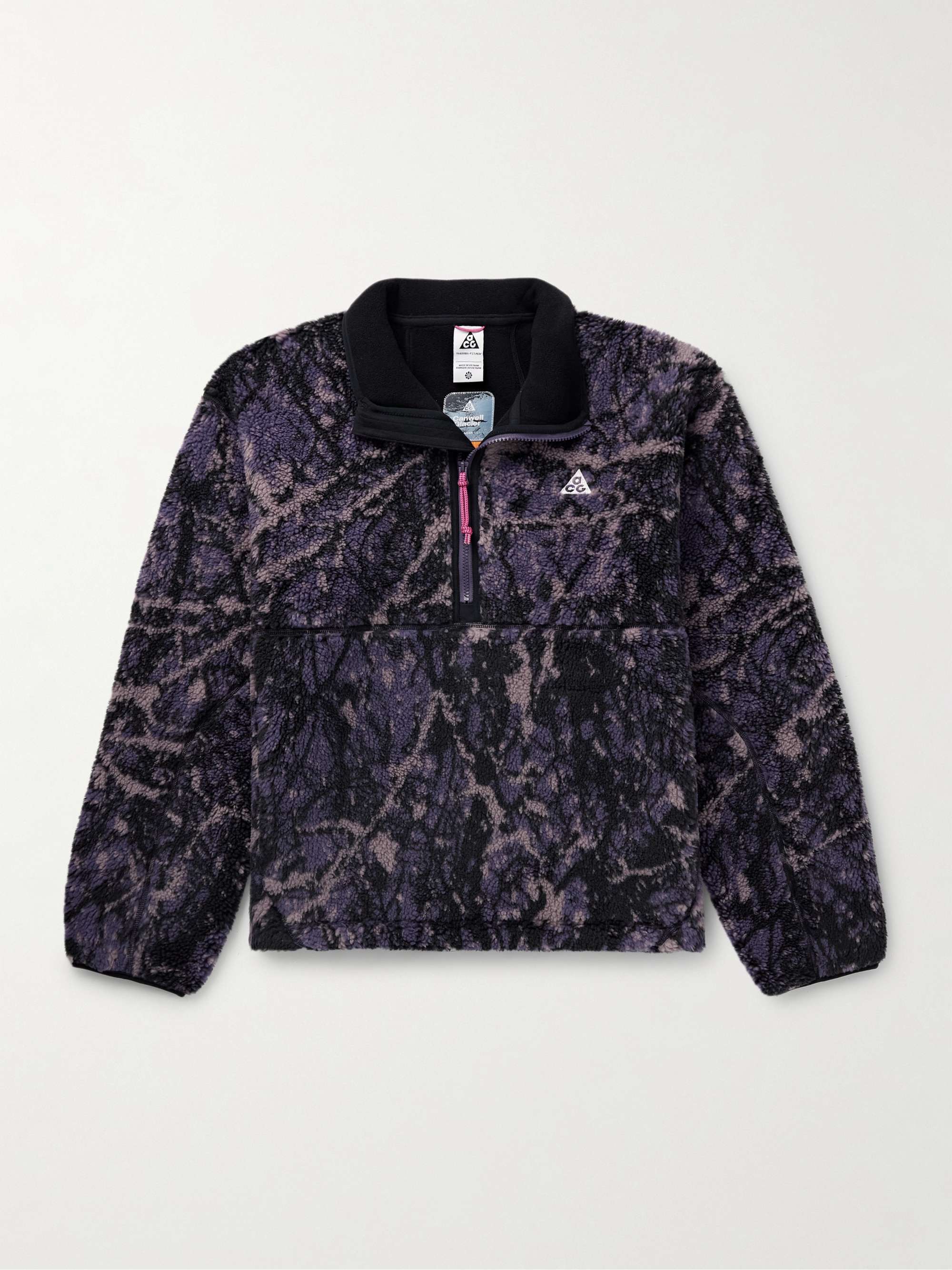 ACG Canwell Glacier Logo-Embroidered Therma-FIT ADV Fleece Jacket view