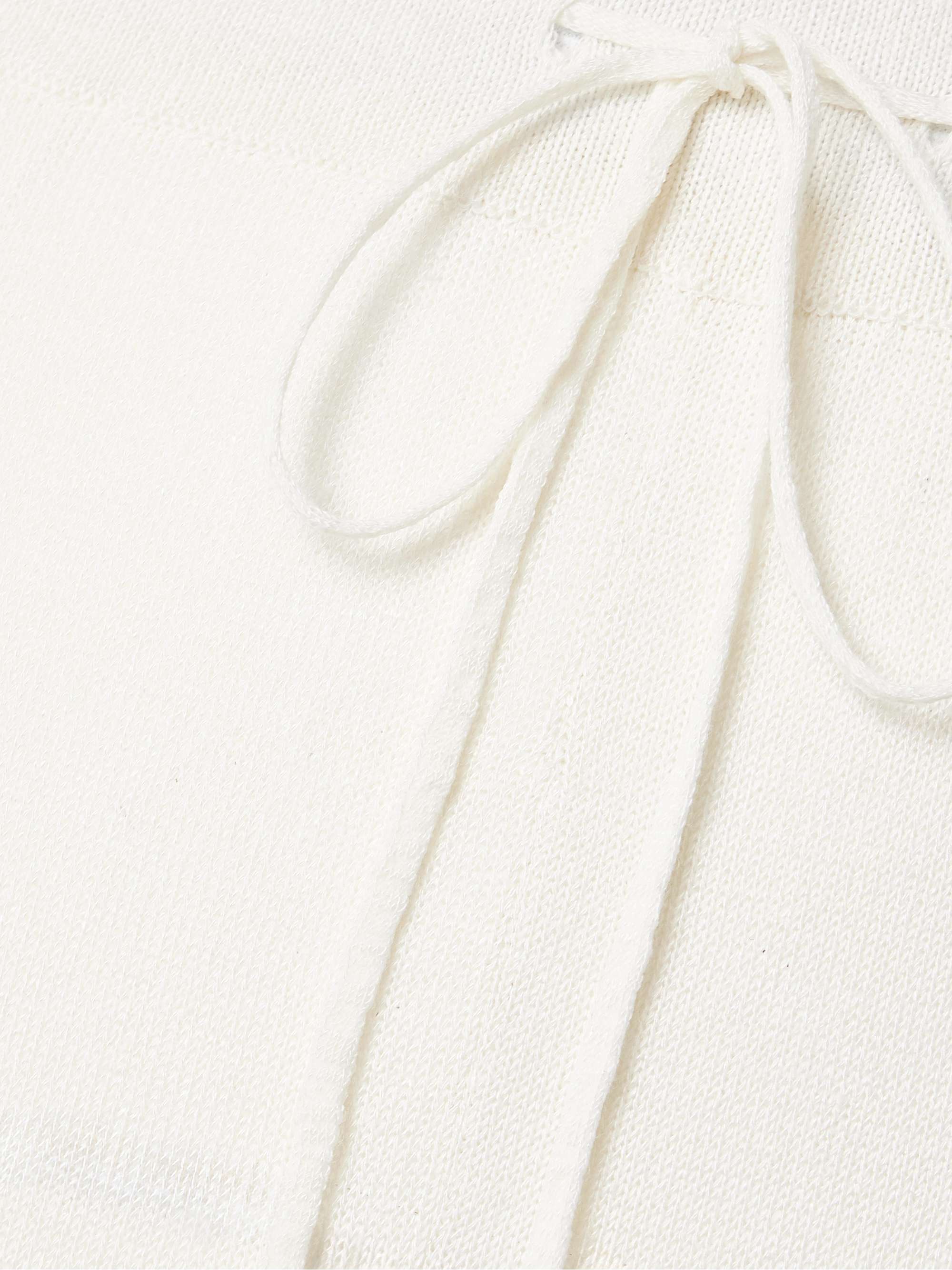 Jory linen-blend wide-leg pants view