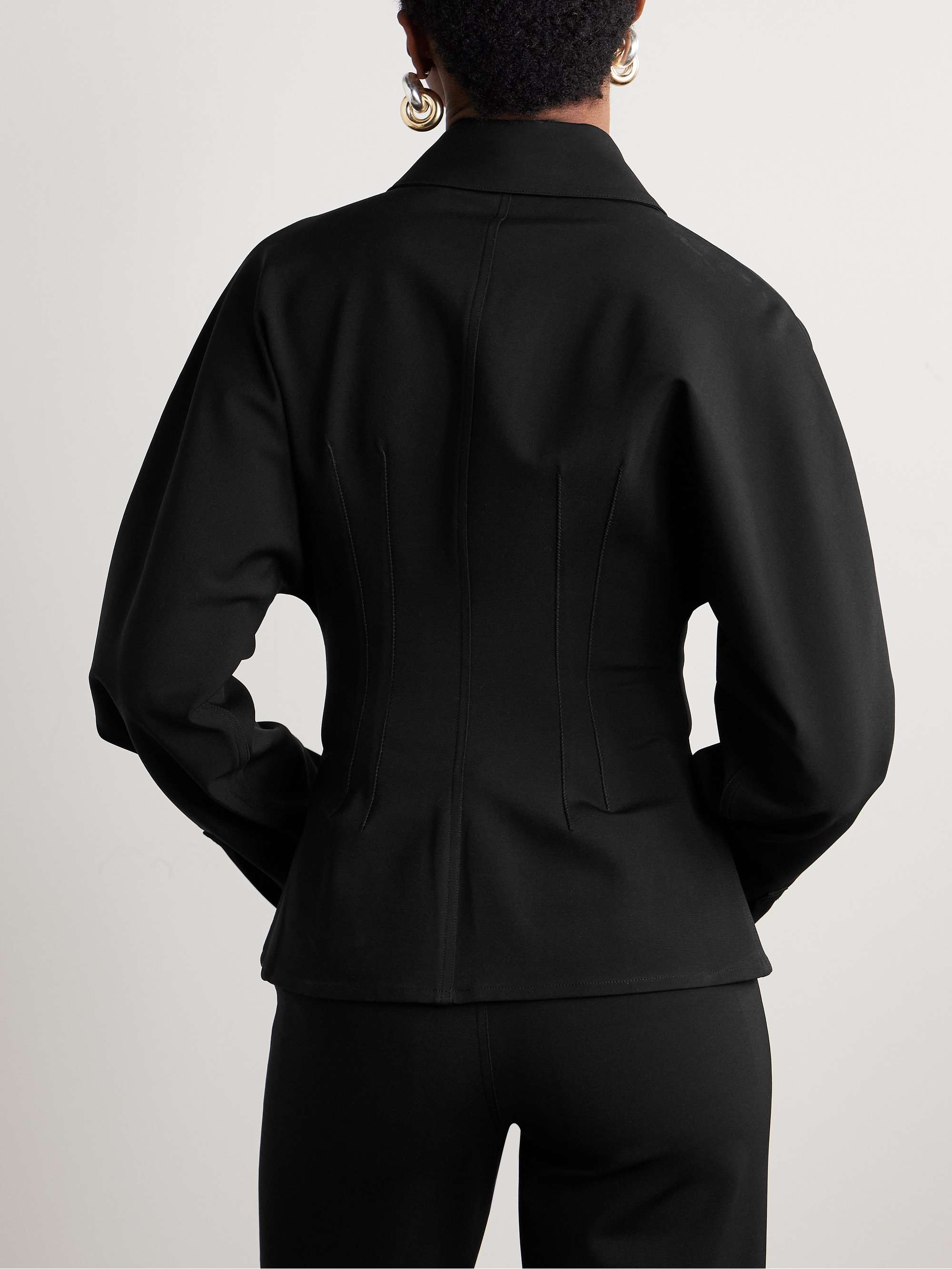 Agatha crepe shirt view