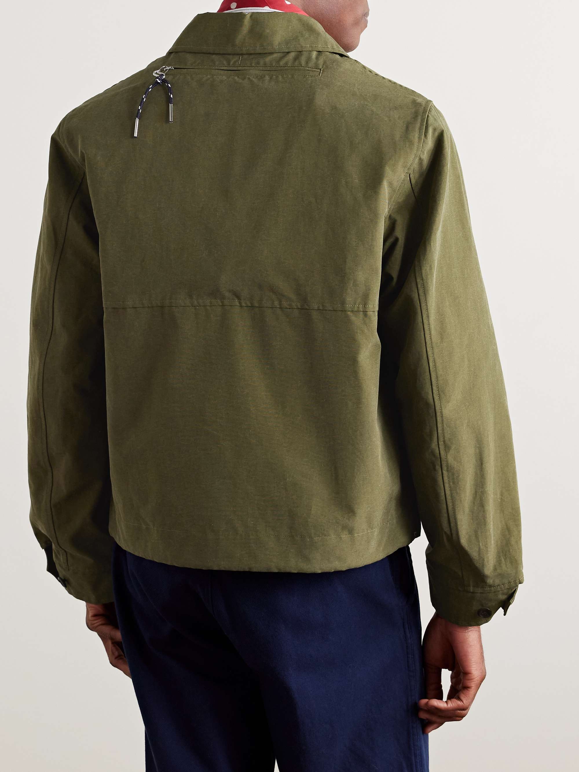 Cotton and Nylon-Blend Jacket view