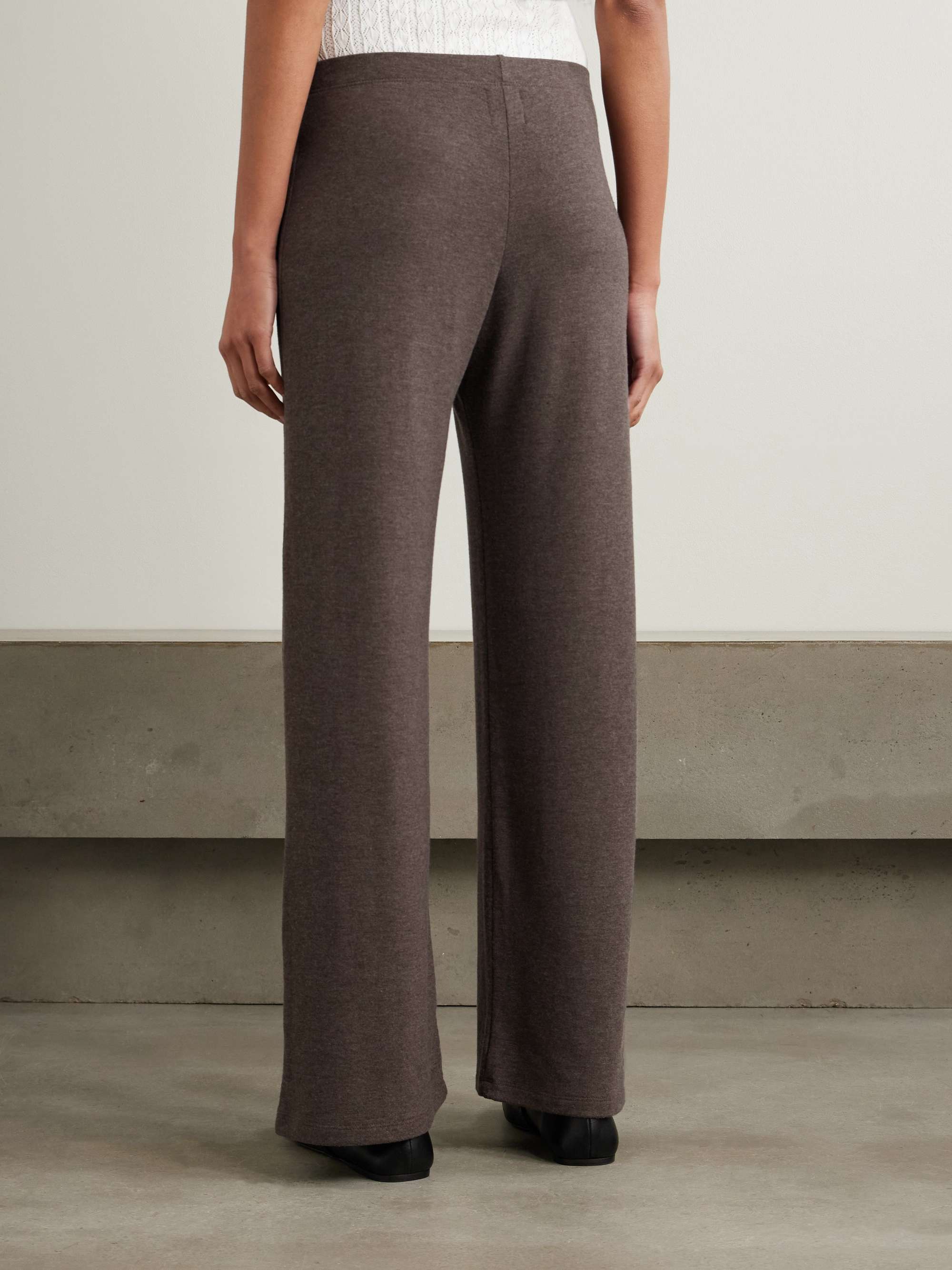 Lauren jersey track pants view