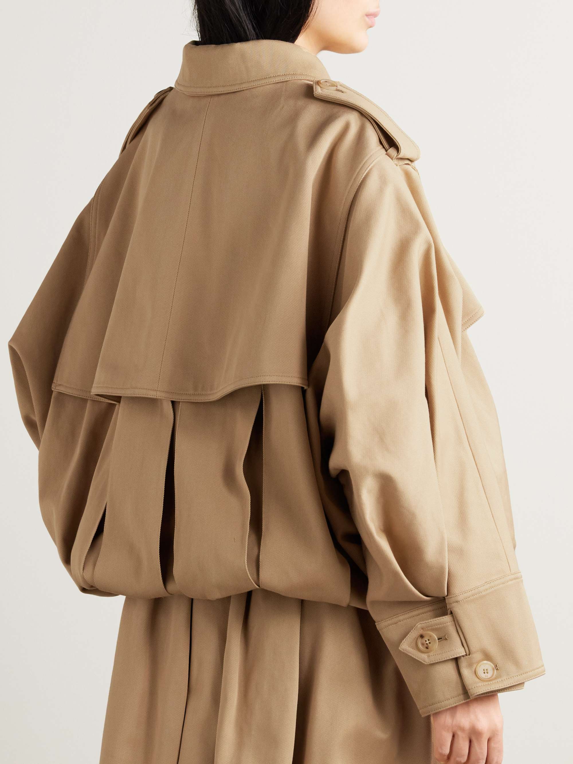 Hunt oversized cotton-twill jacket view