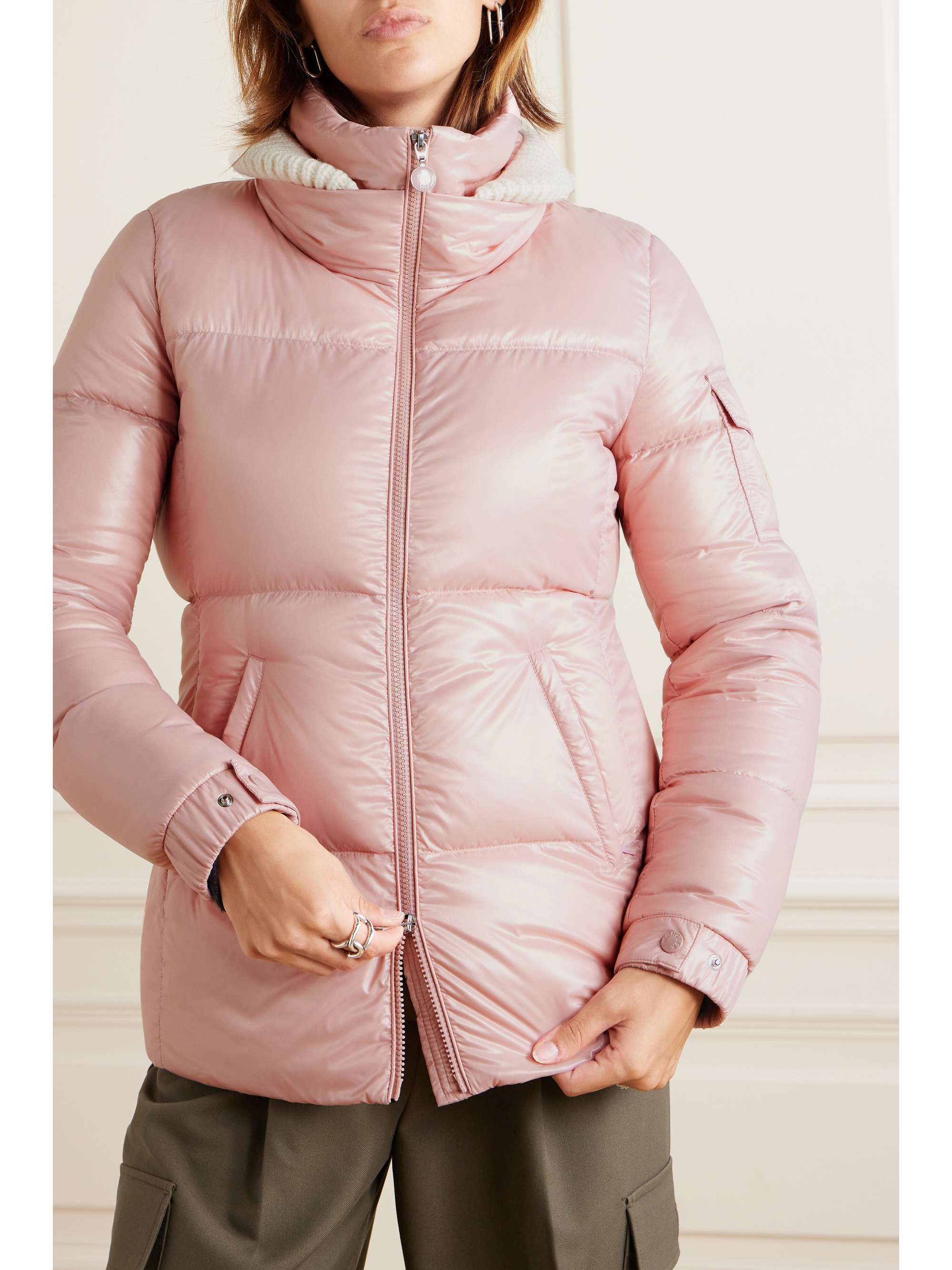 Vistule quilted shell down jacket view