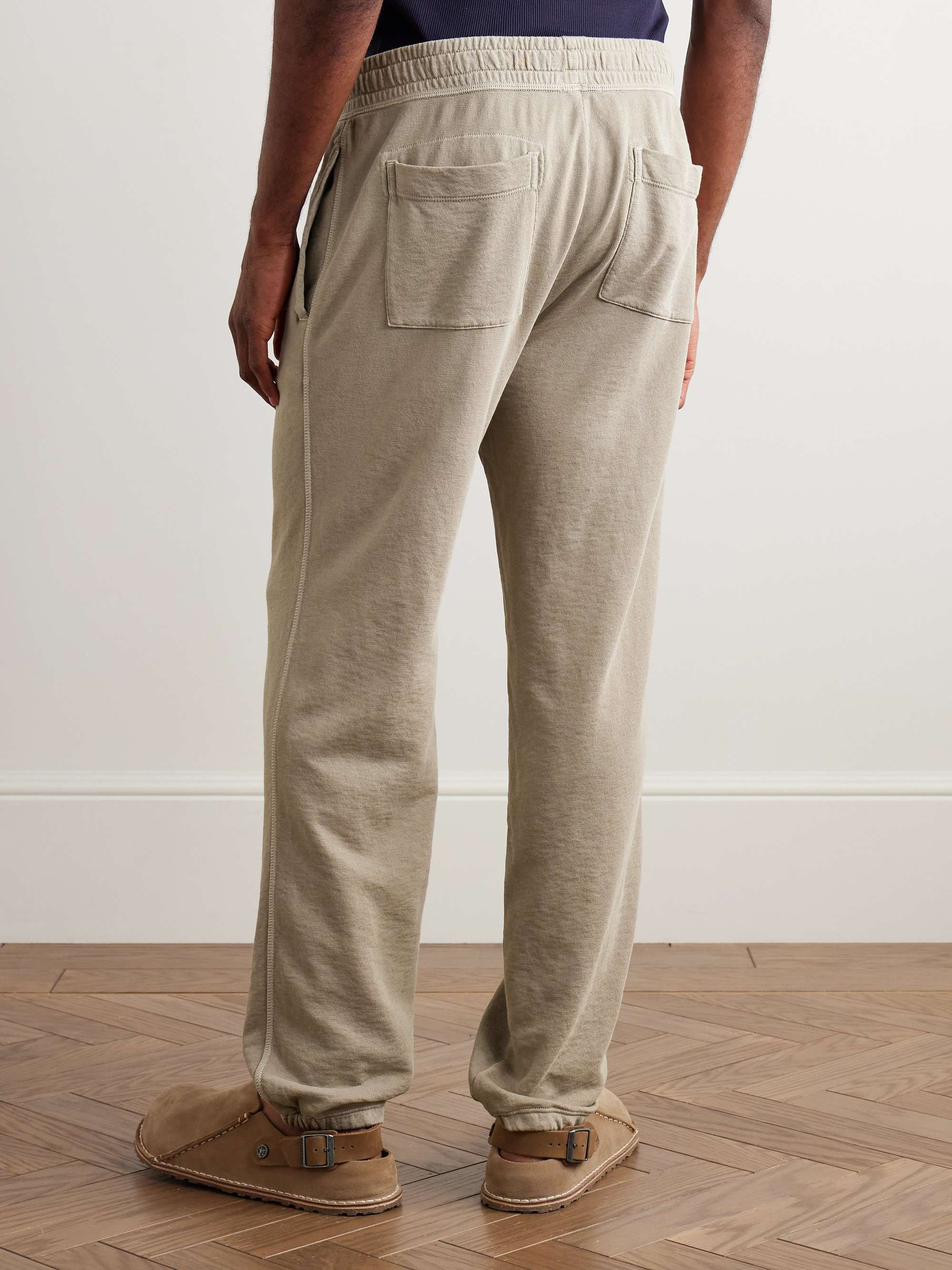 Loopback Cotton-Jersey Sweatpants view
