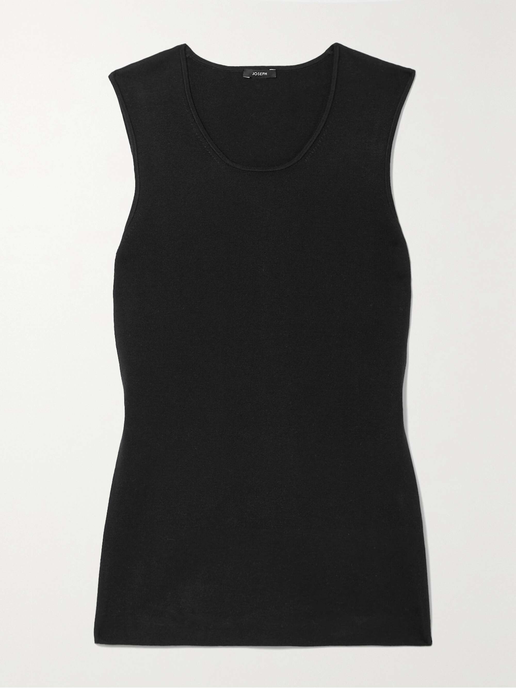 Silk-blend tank view