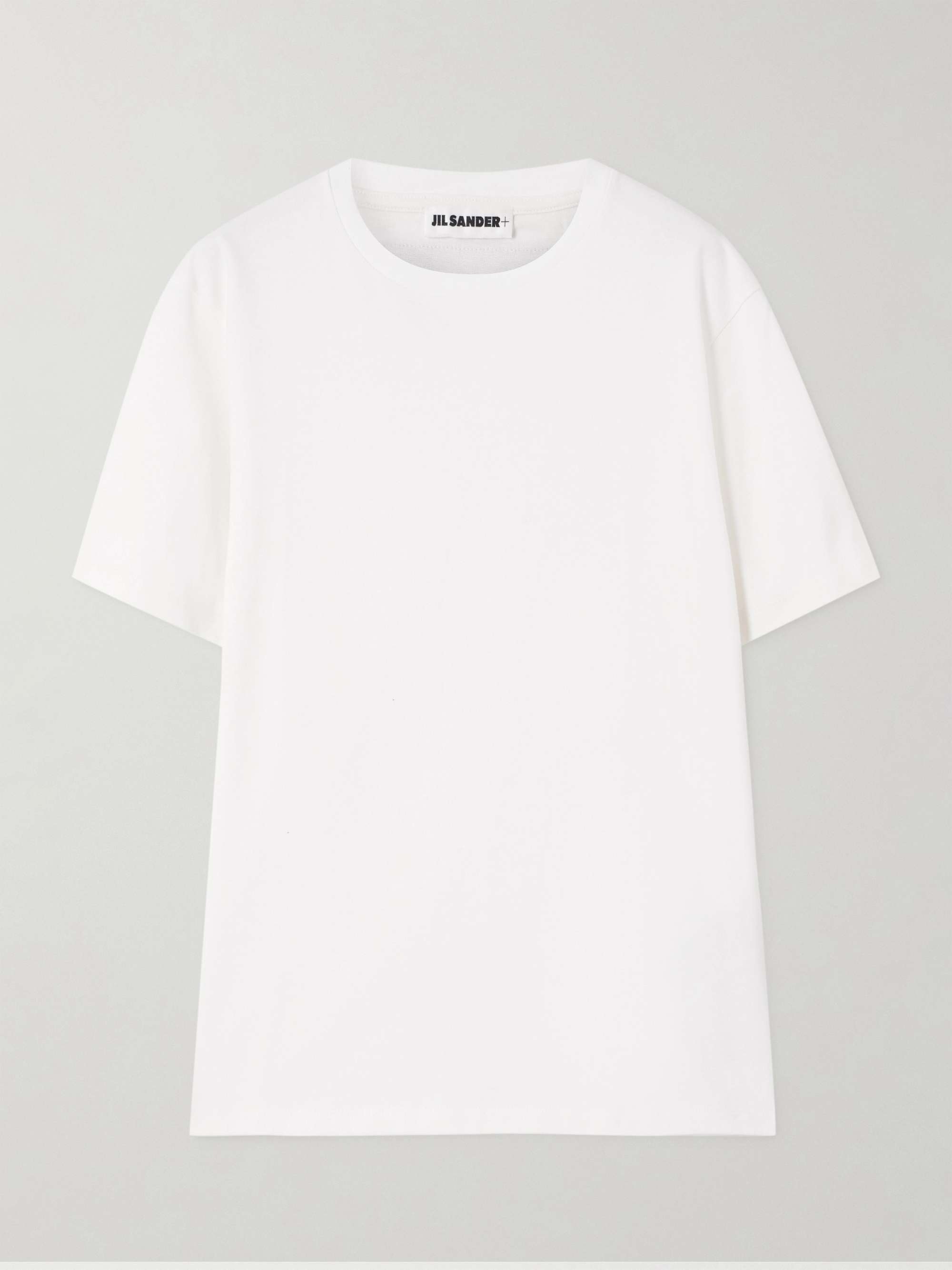 Appliquéd cotton-jersey T-shirt view