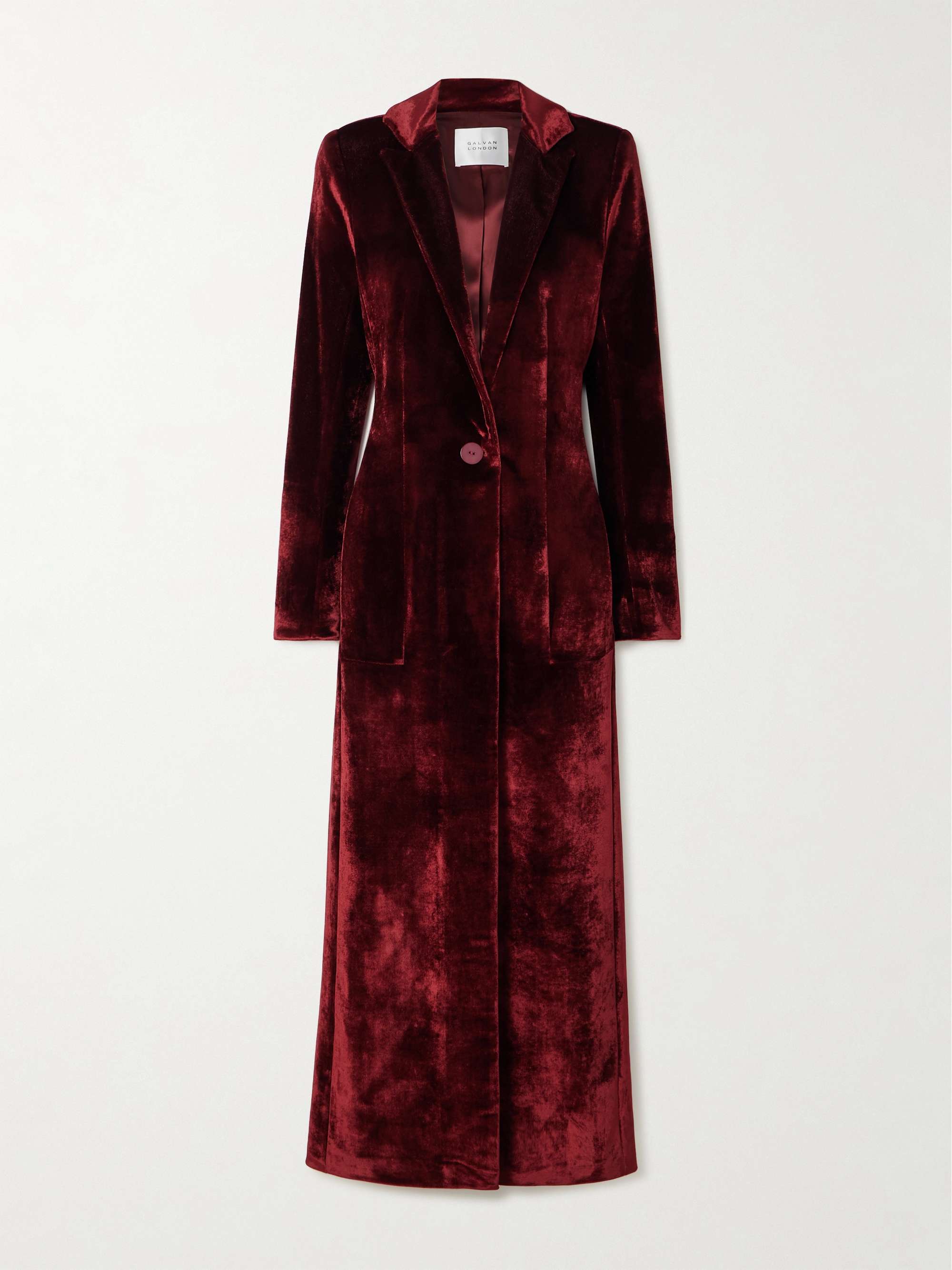 Velvet coat view