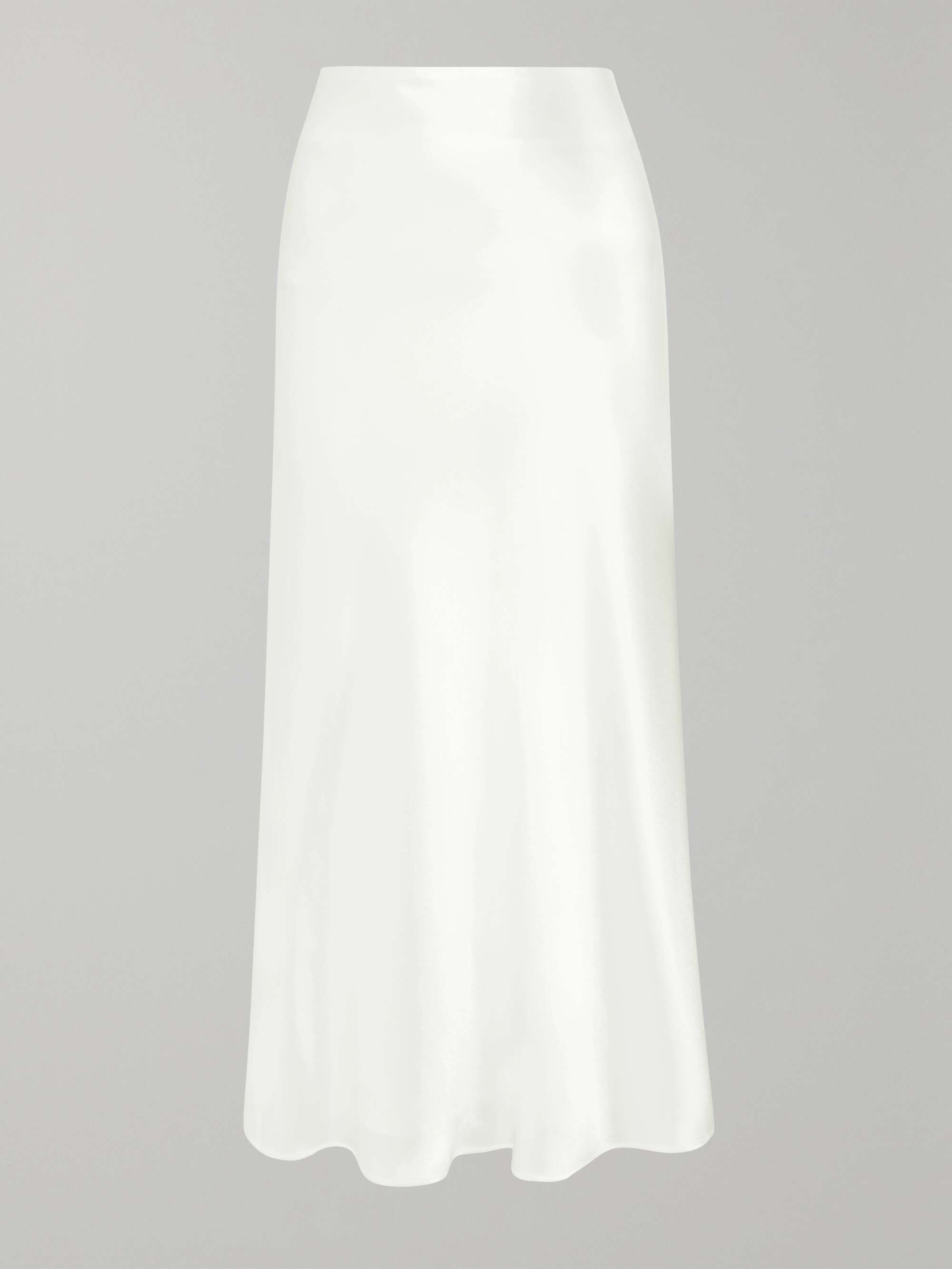 Valletta satin midi skirt view