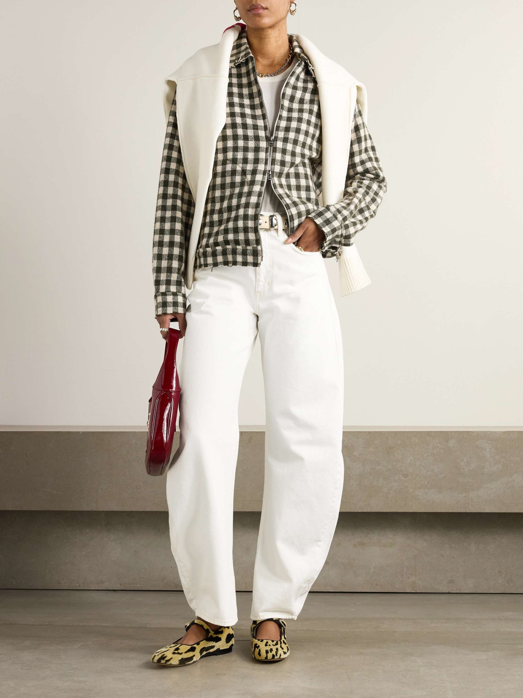 The Bubble wide-leg jeans view