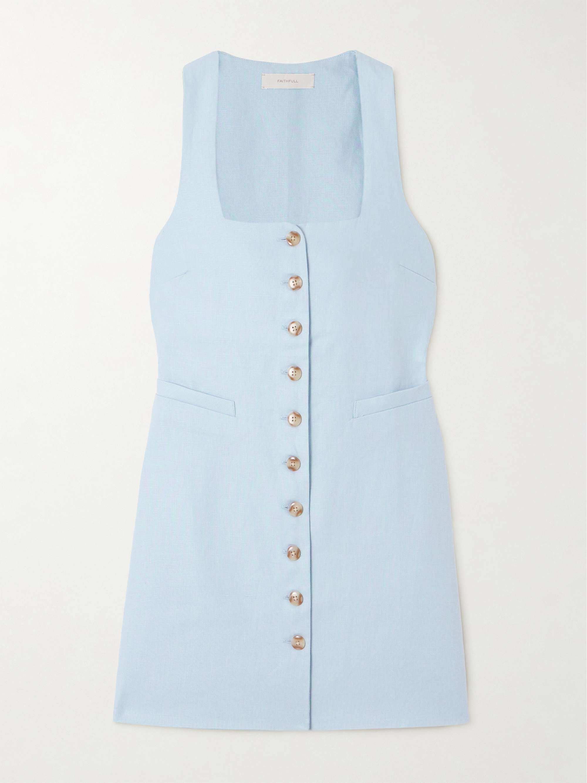 Jaques linen mini dress view