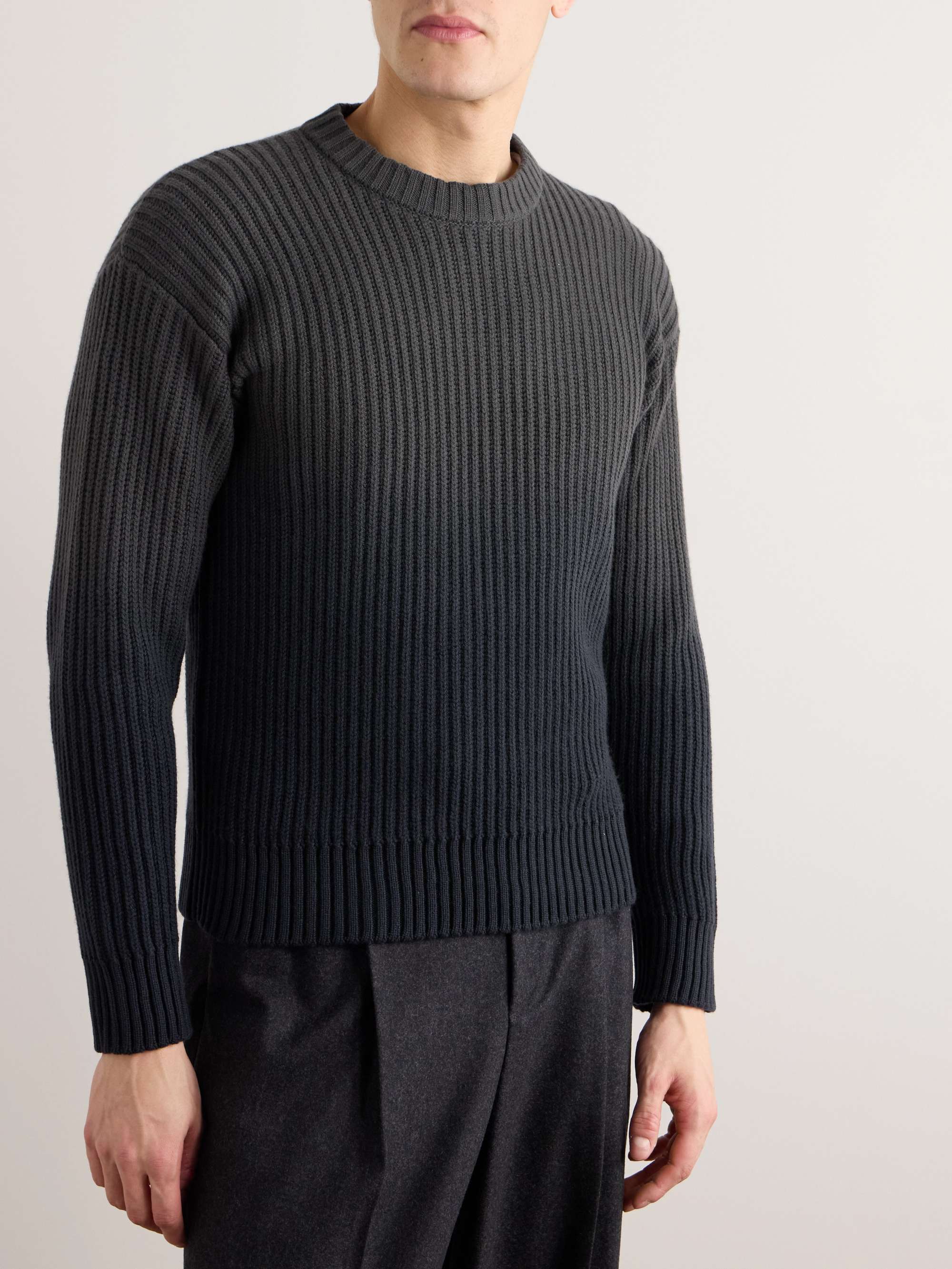 Yugen Dégradé Ribbed Cashmere Sweater view