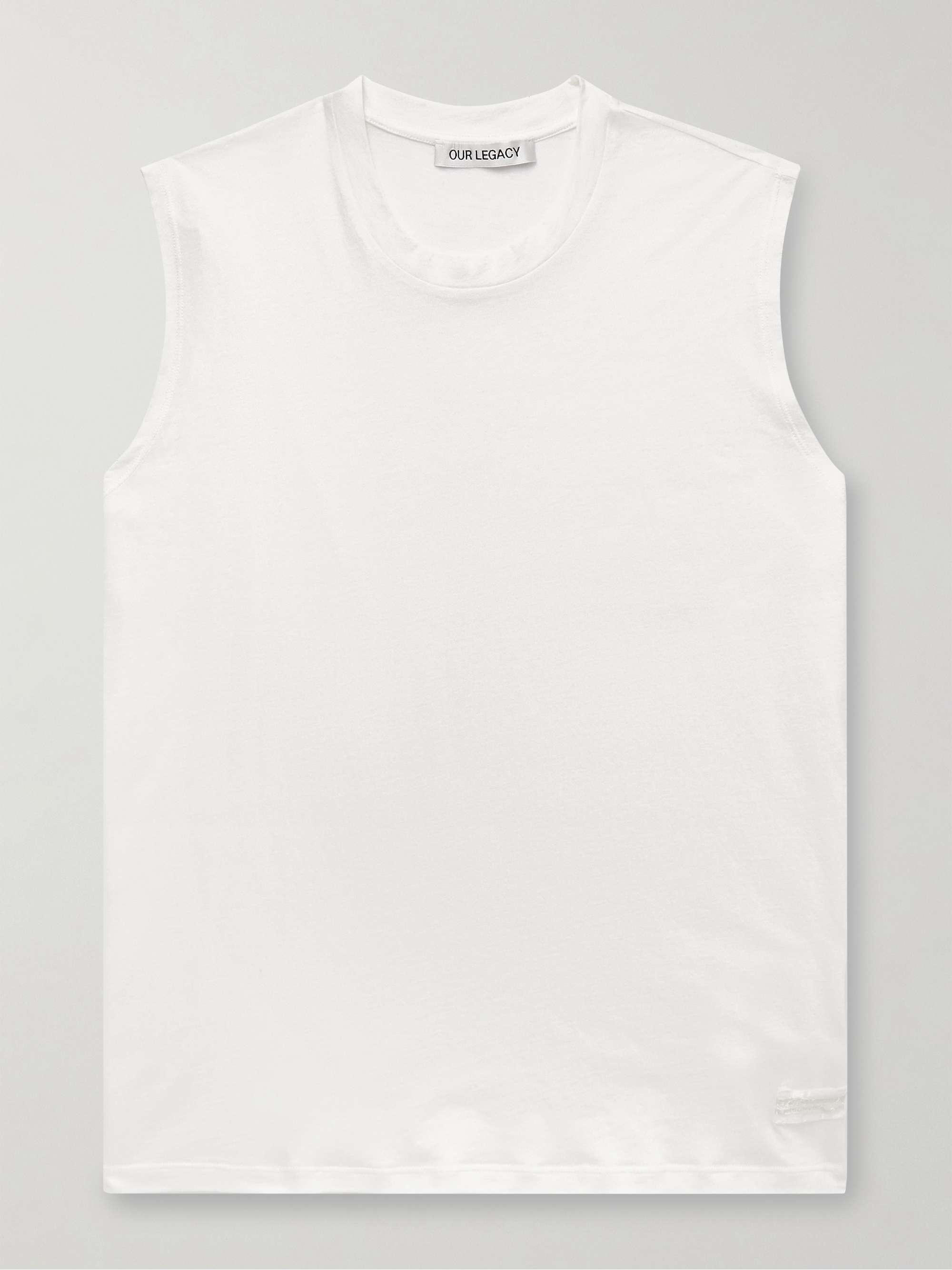 Breathe Cotton-Jersey Tank Top view