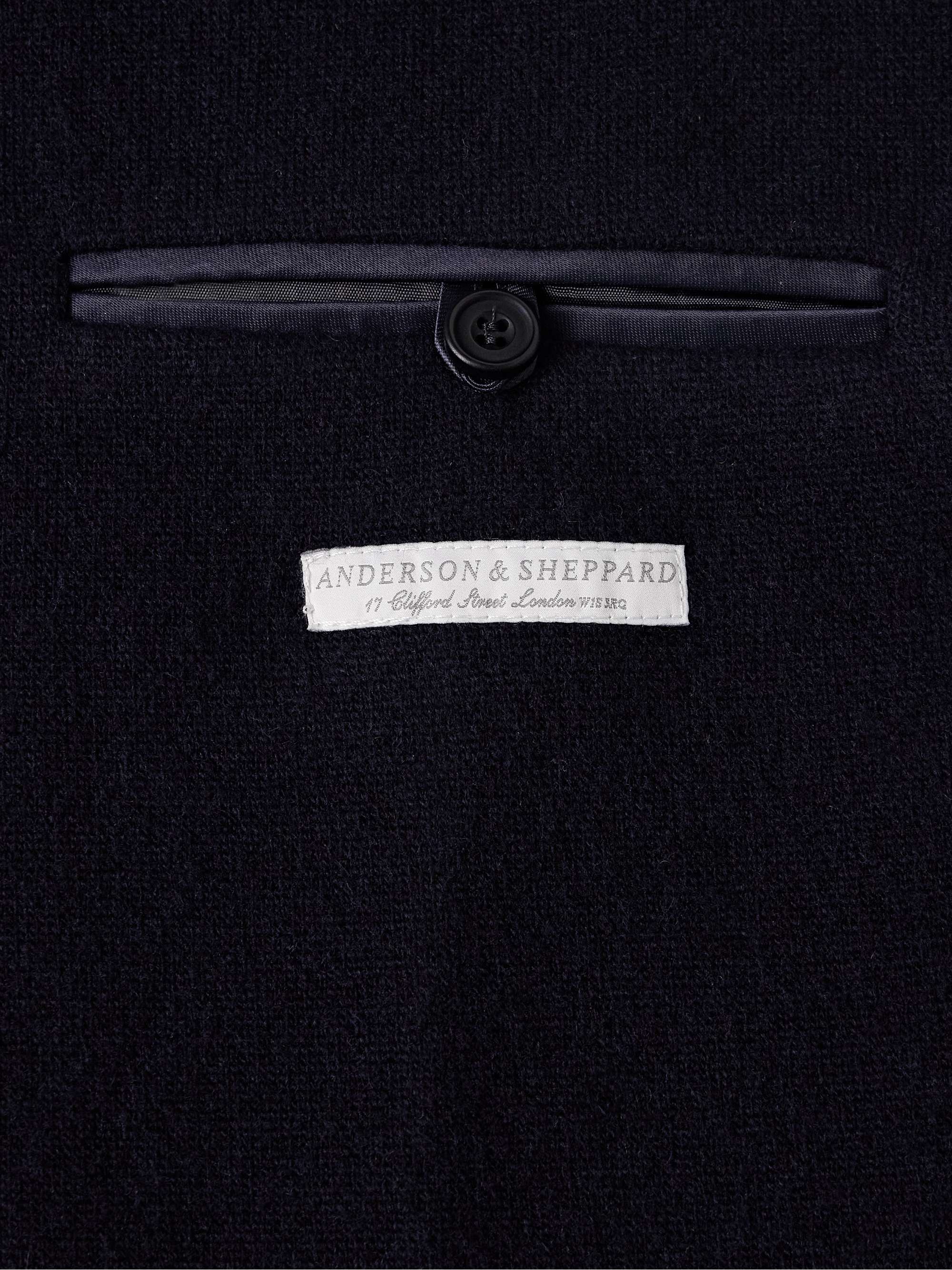 Unstructured Wool and Cashmere-Blend Blazer view