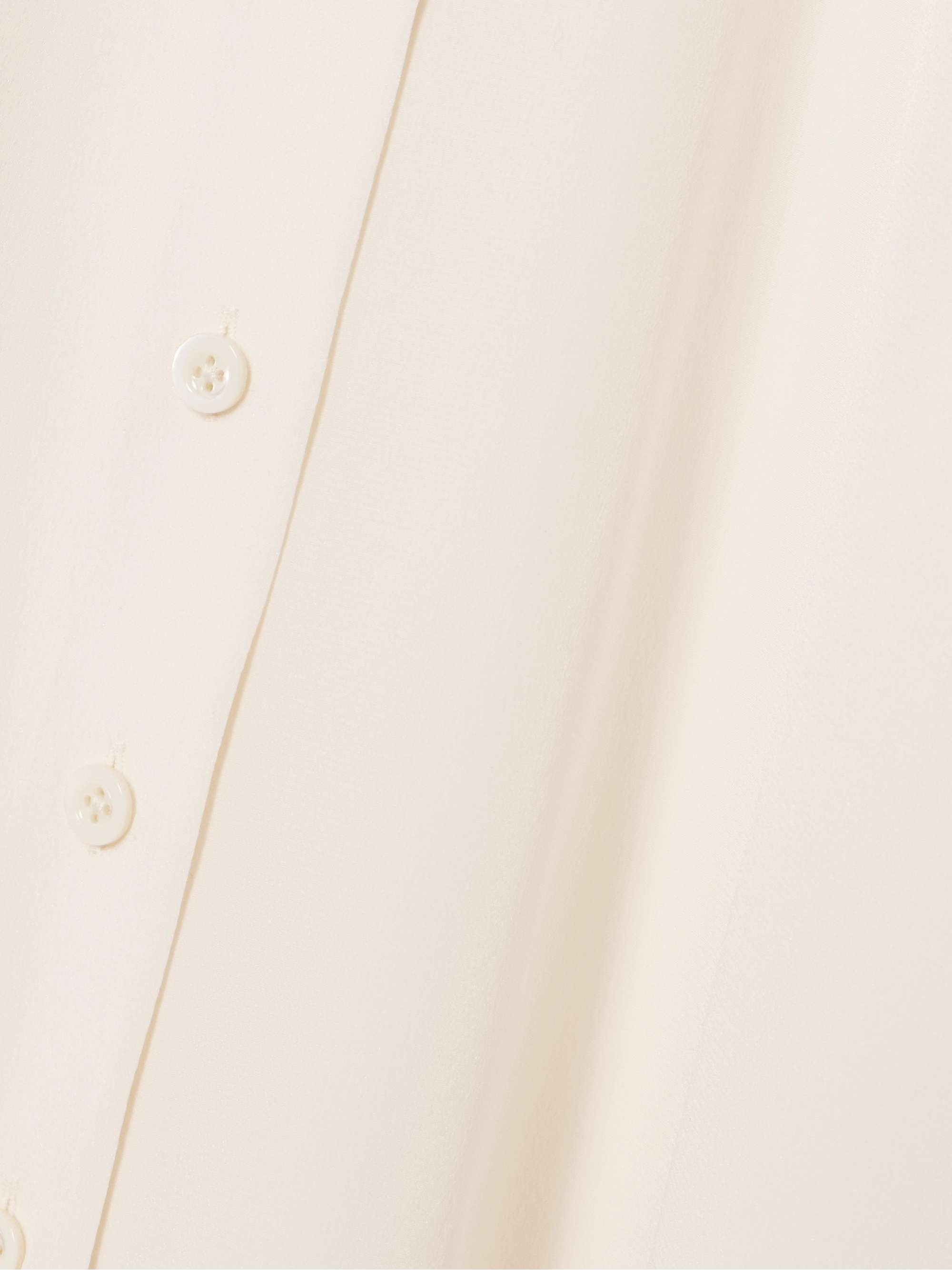 Striped silk-crepe shirt view