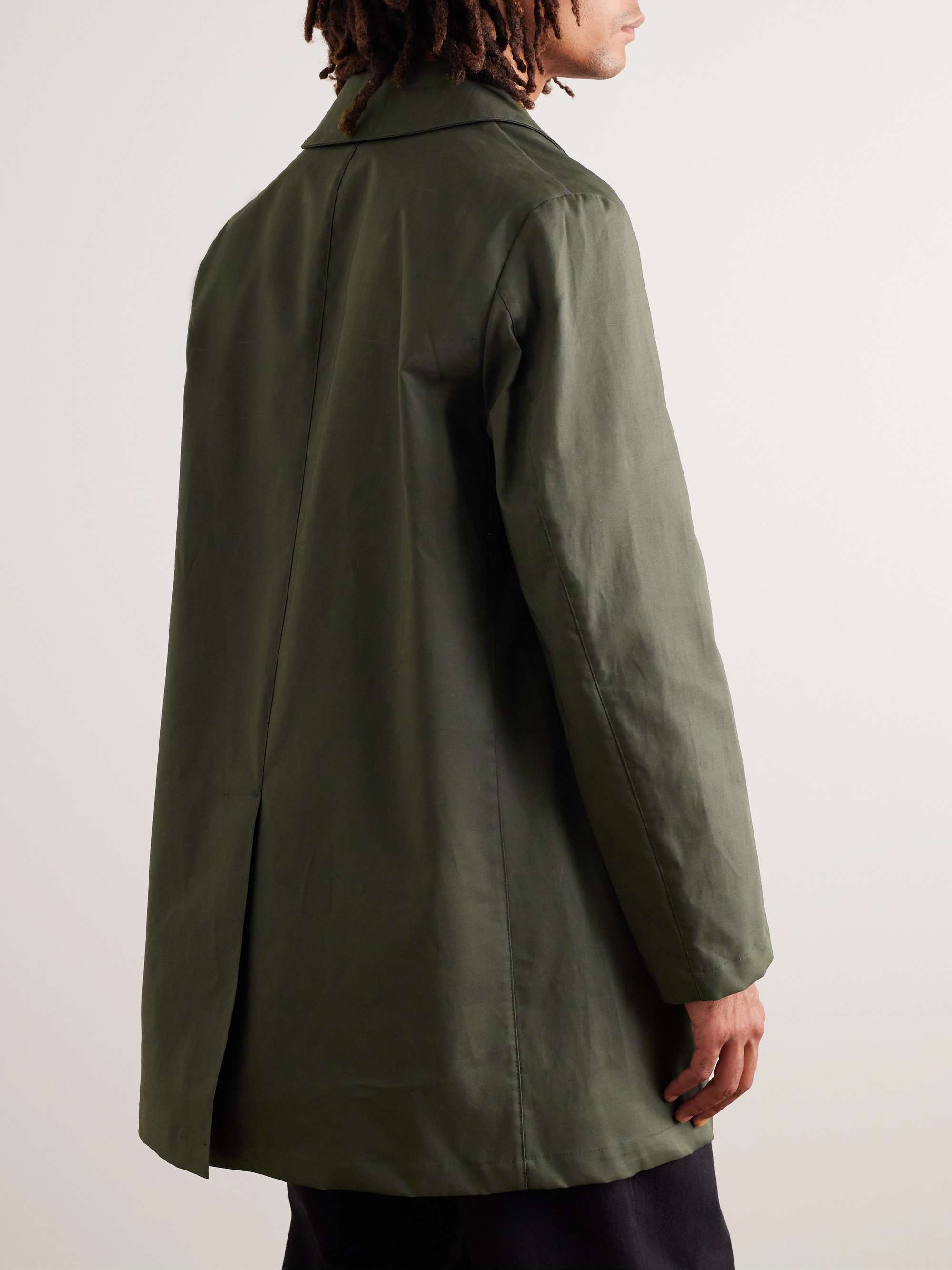 Cambridge Bonded Cotton Trench Coat view