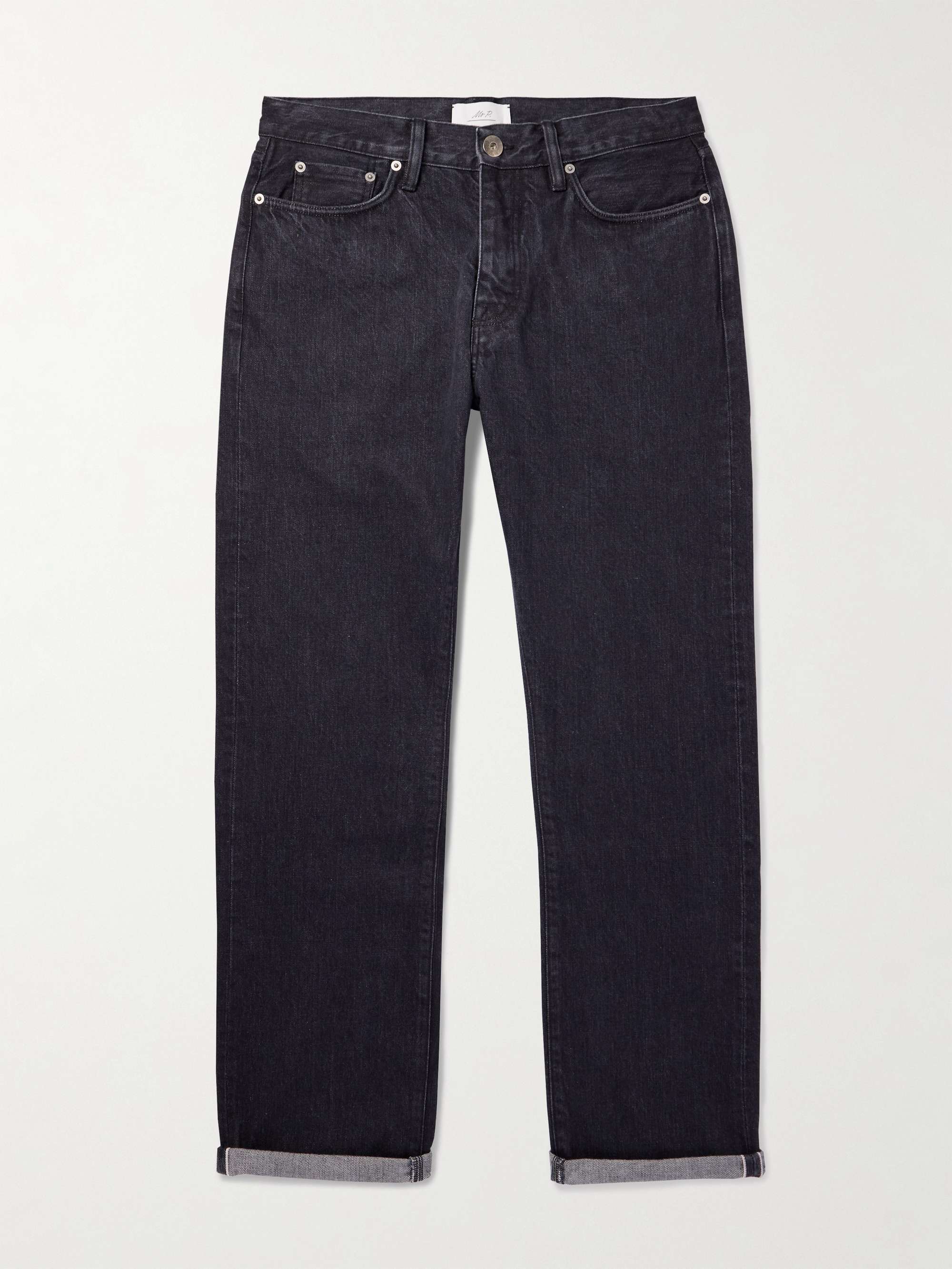 Straight-Leg Organic Selvedge Jeans view