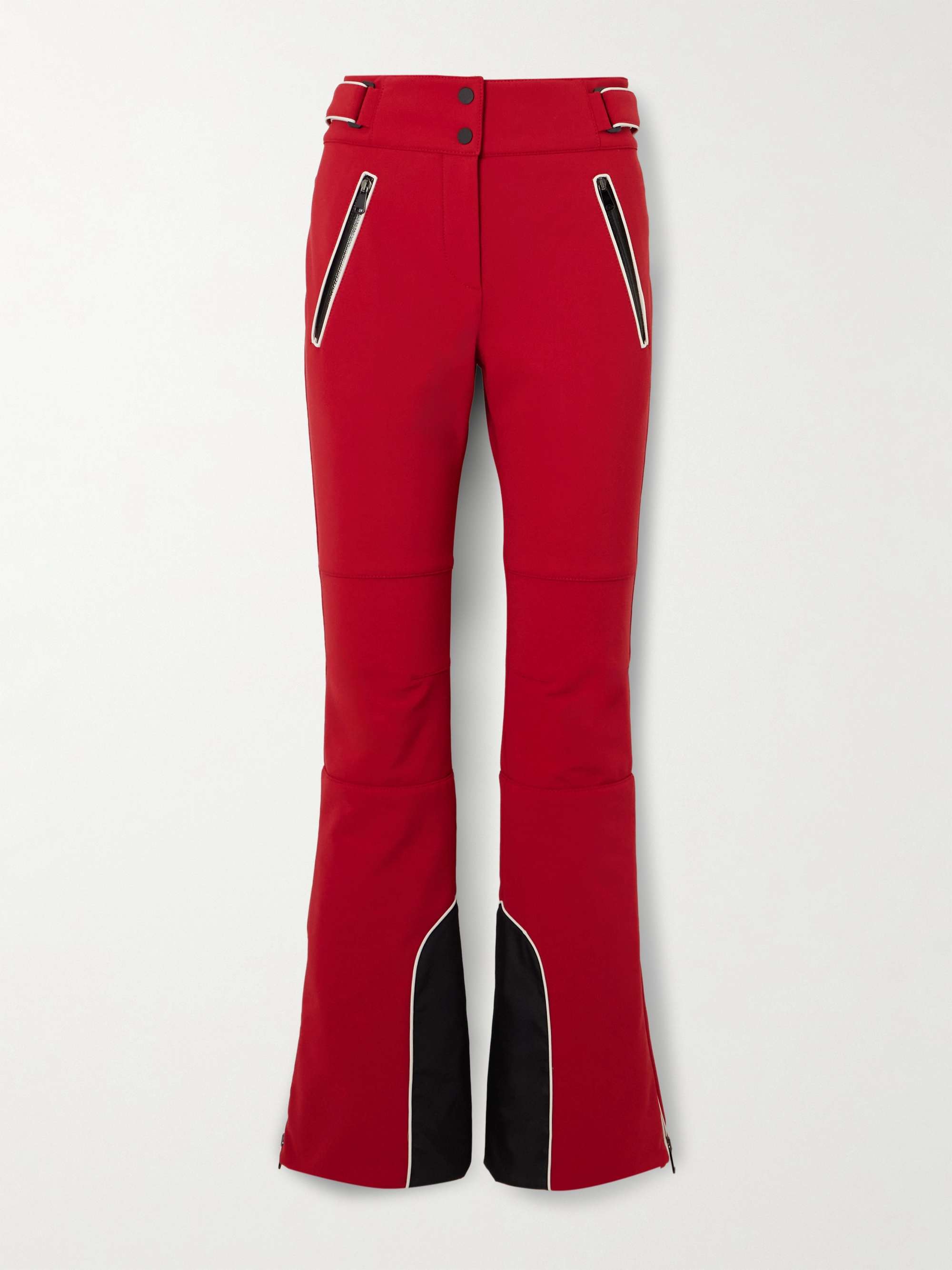 Padded flared ski pants view