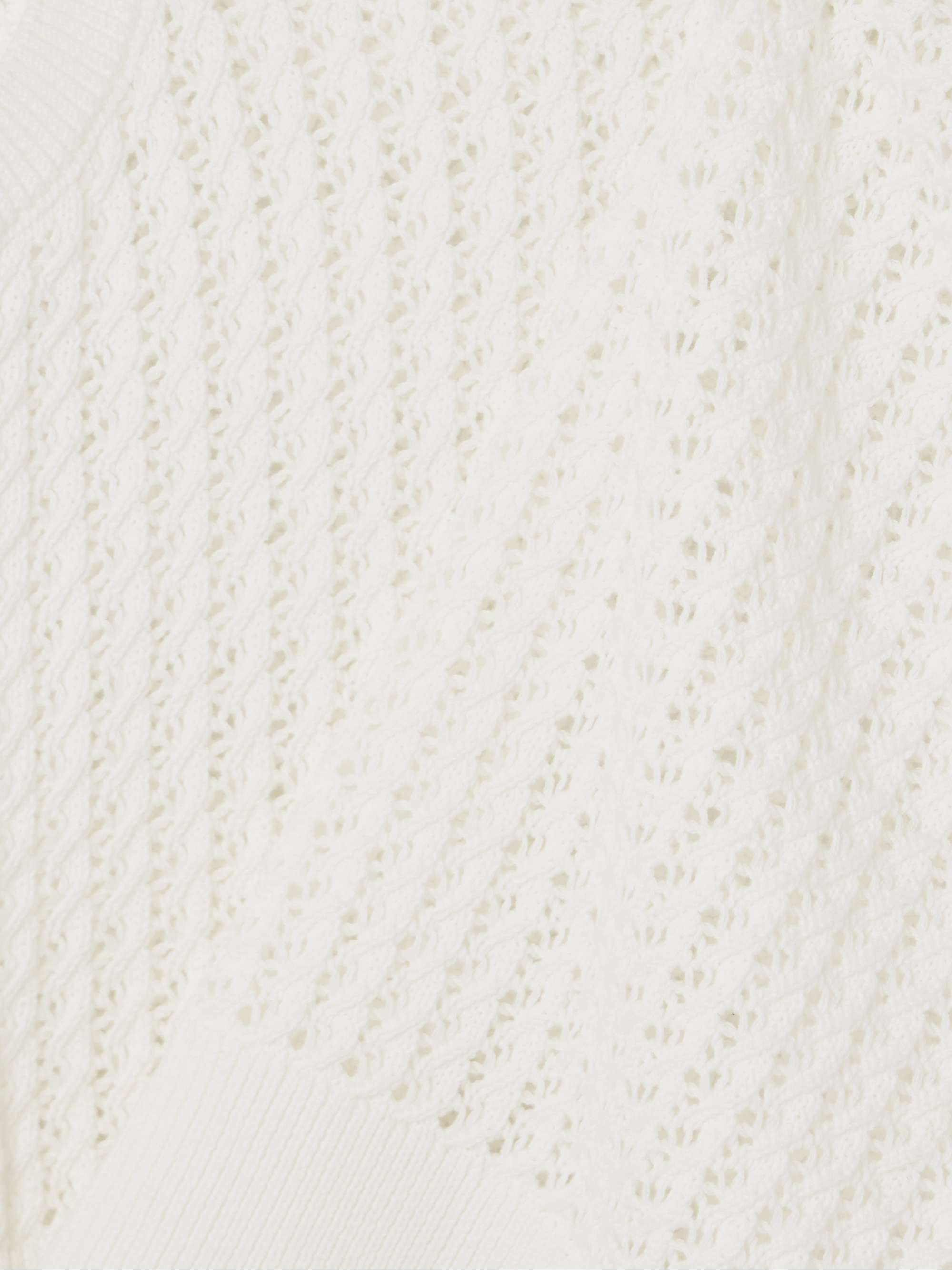 Ferns open-knit cotton tank view