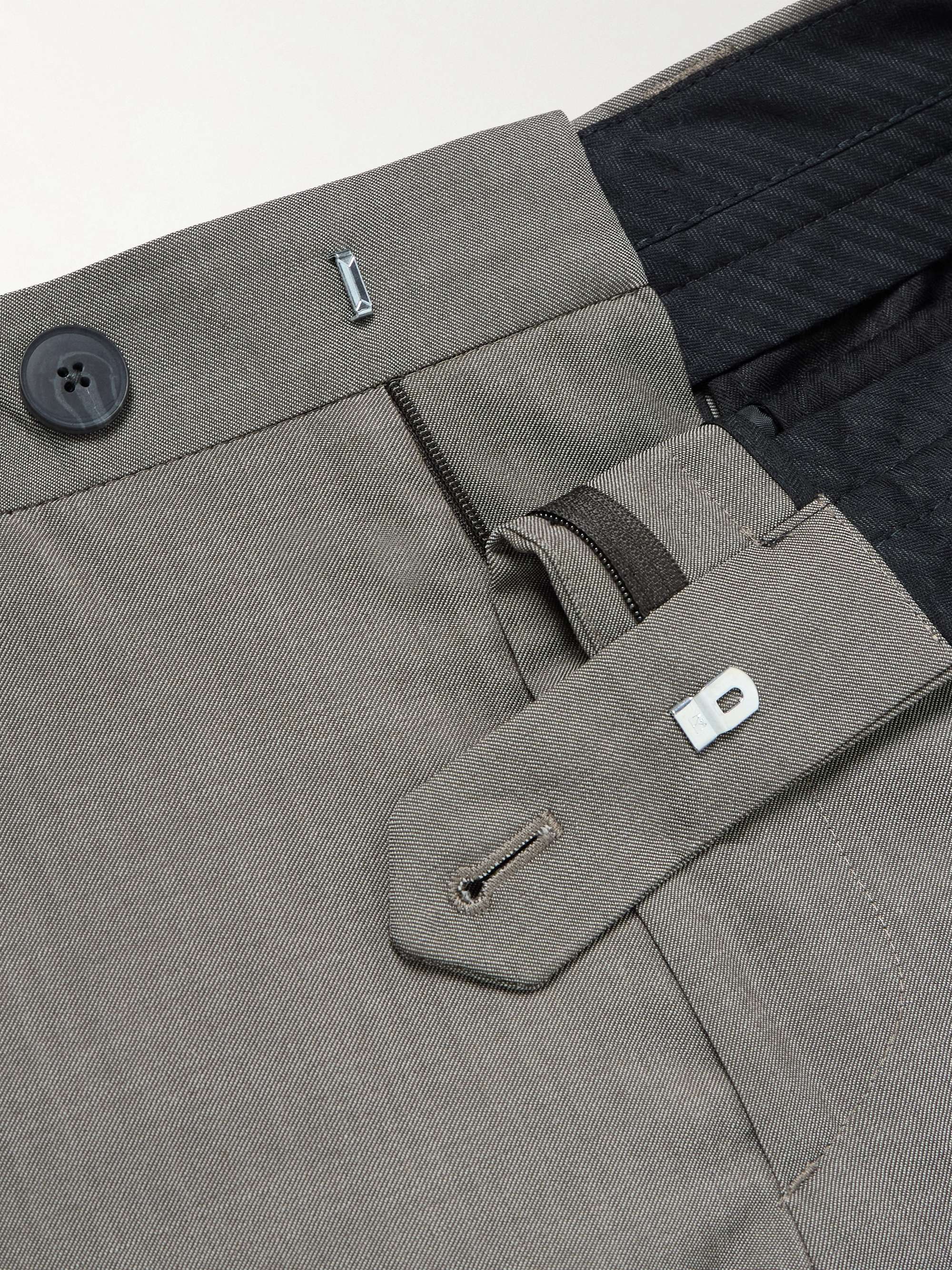 Study Straight-Leg Wool-Twill Suit Trousers view