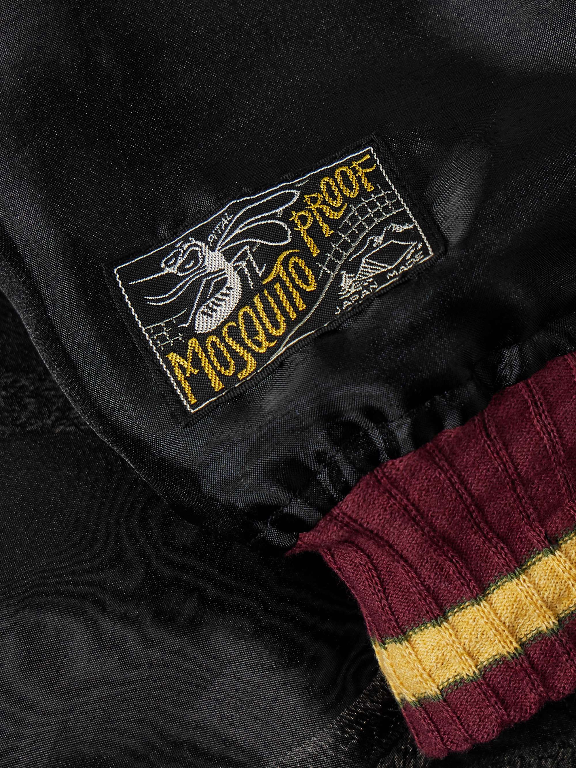 Souvenir Embroidered Organza Bomber Jacket view