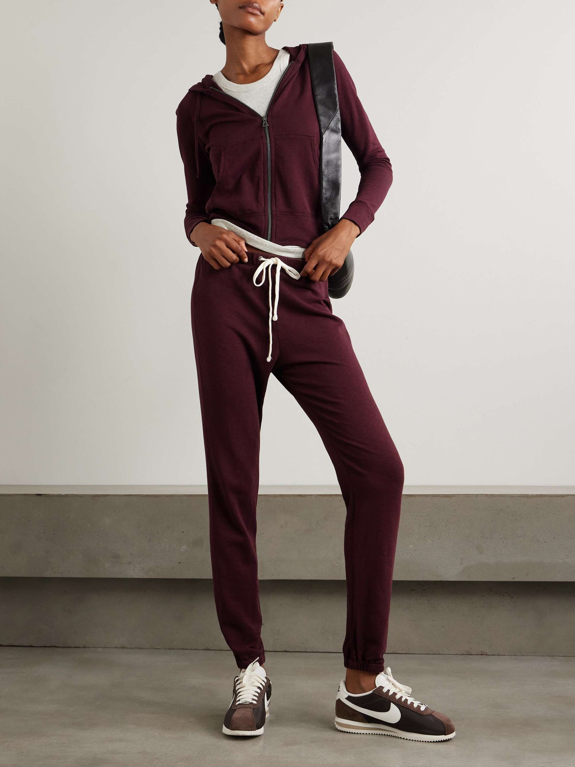 Cotton-terry hoodie view