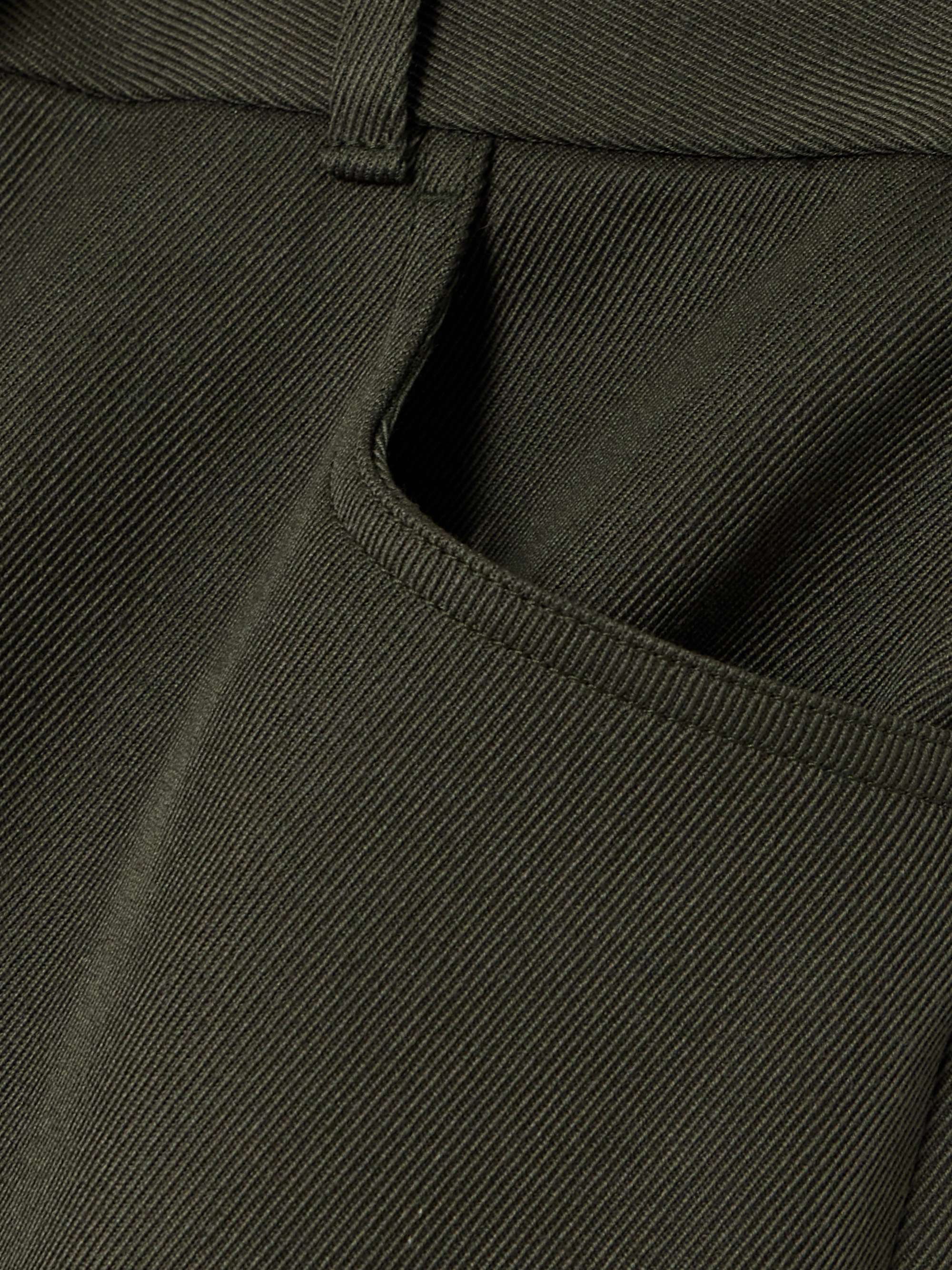 Seymour pleated wool-twill wide-leg pants view