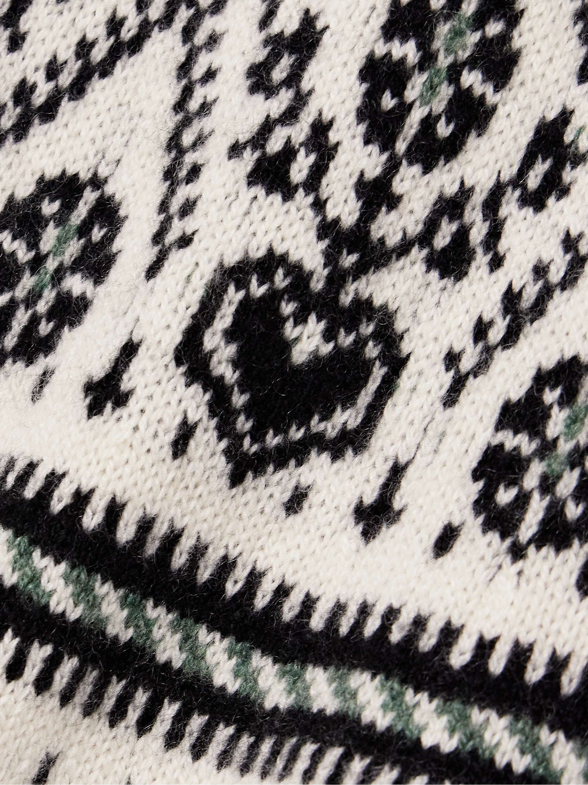 Guy intarsia cashmere-blend sweater view