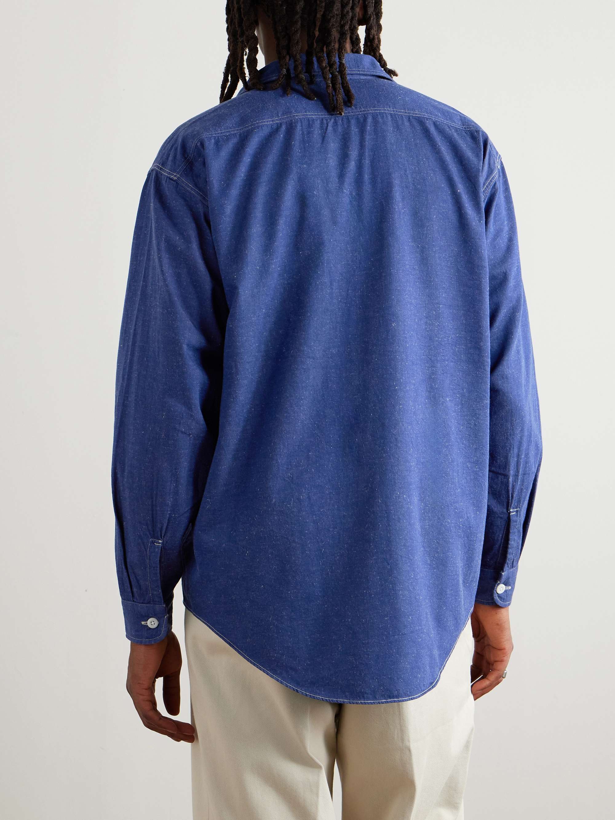 Work Cotton and Hemp-Blend Shirt view