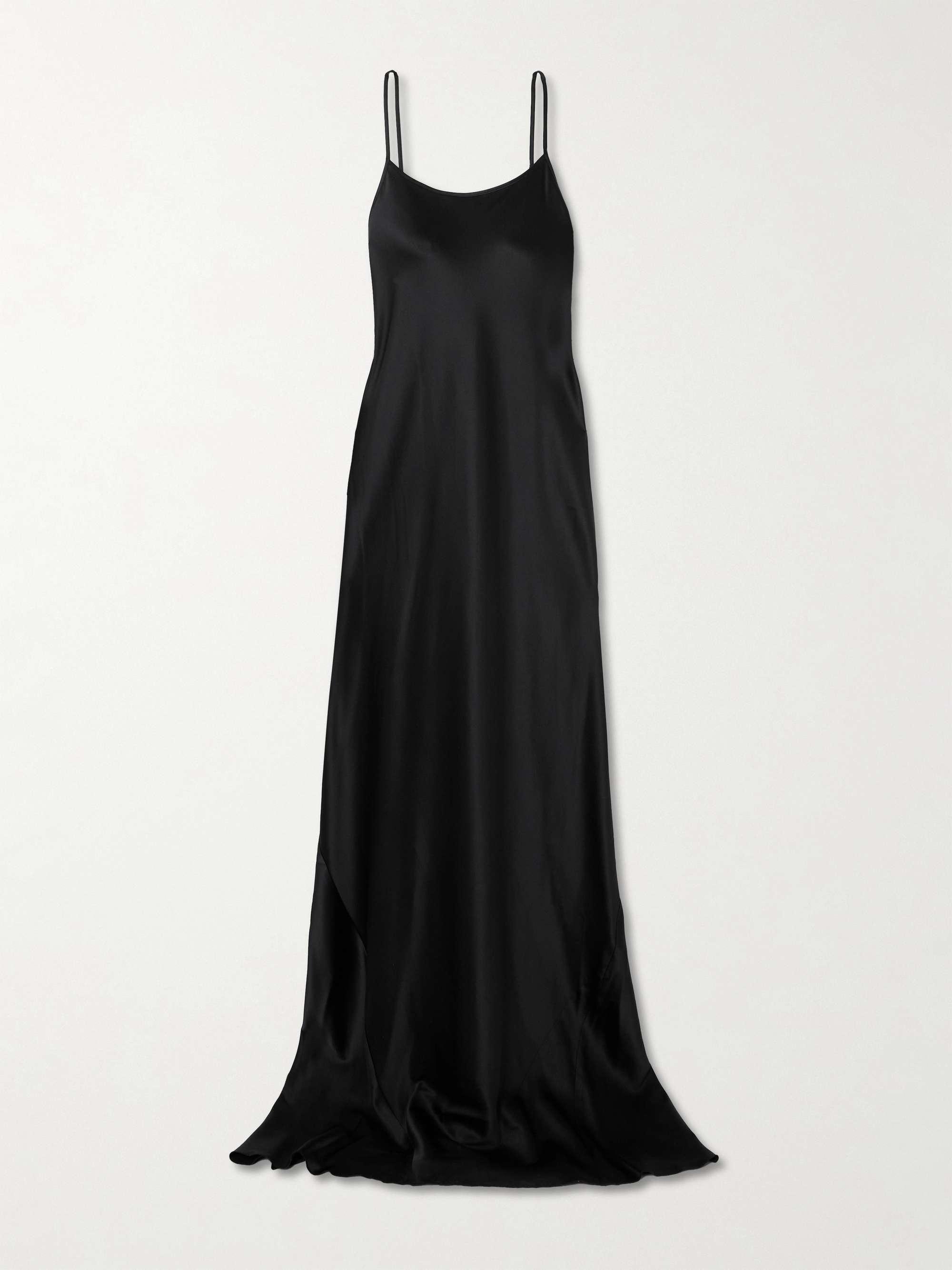 Eve open-back stretch-silk maxi dress view