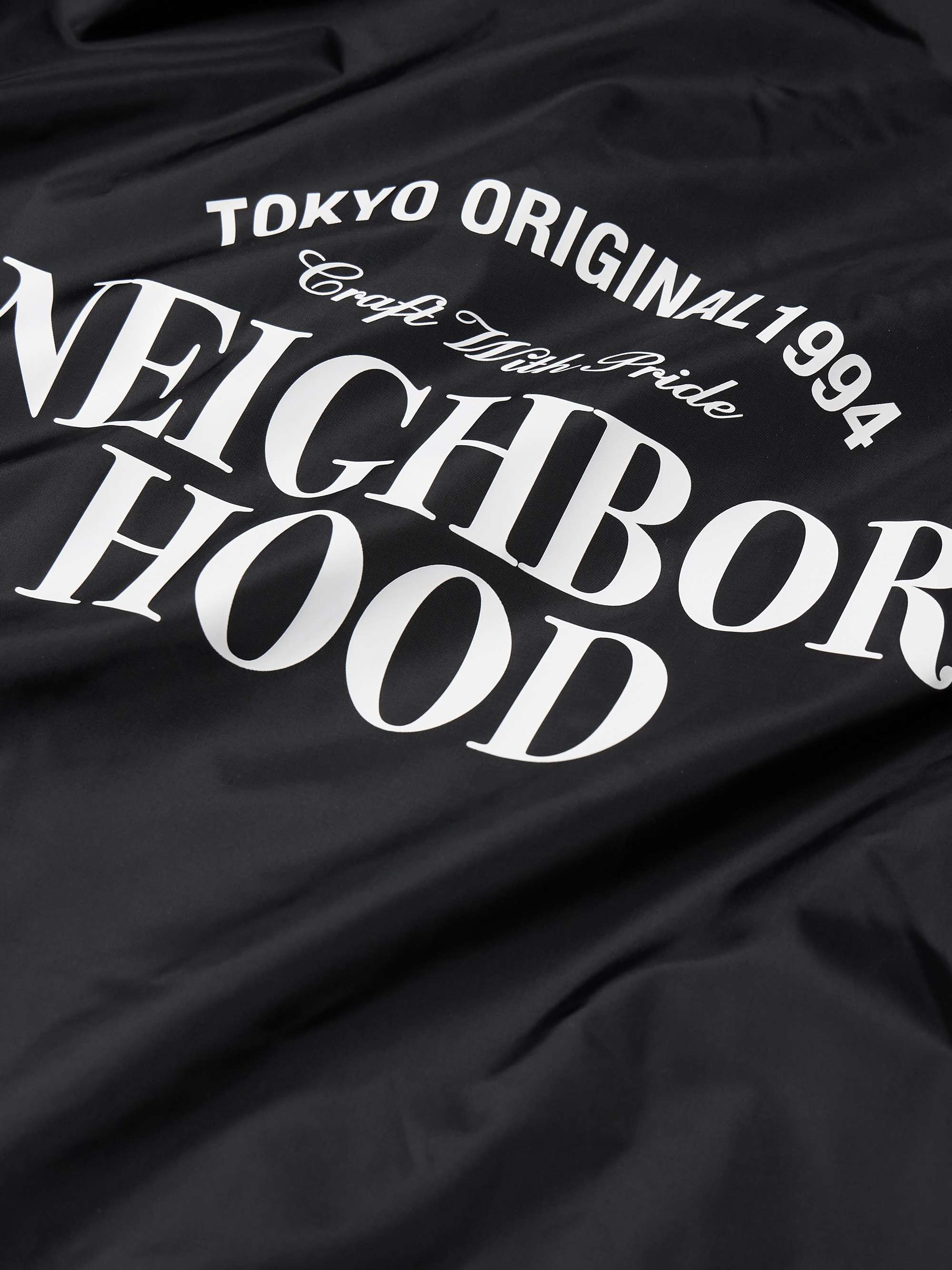 Logo-Print Nylon Jacket view