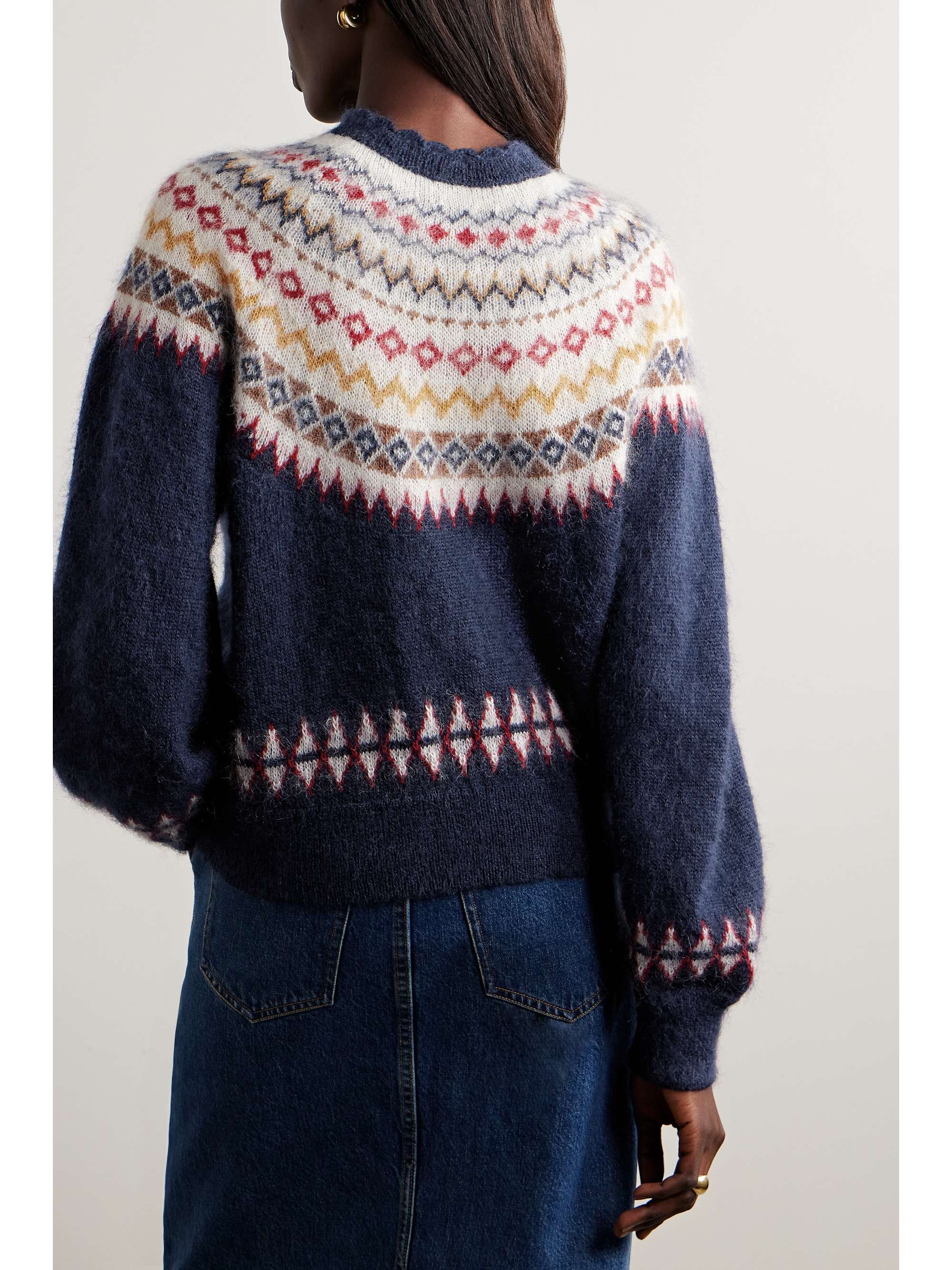 Harvest Fair Isle knitted sweater view