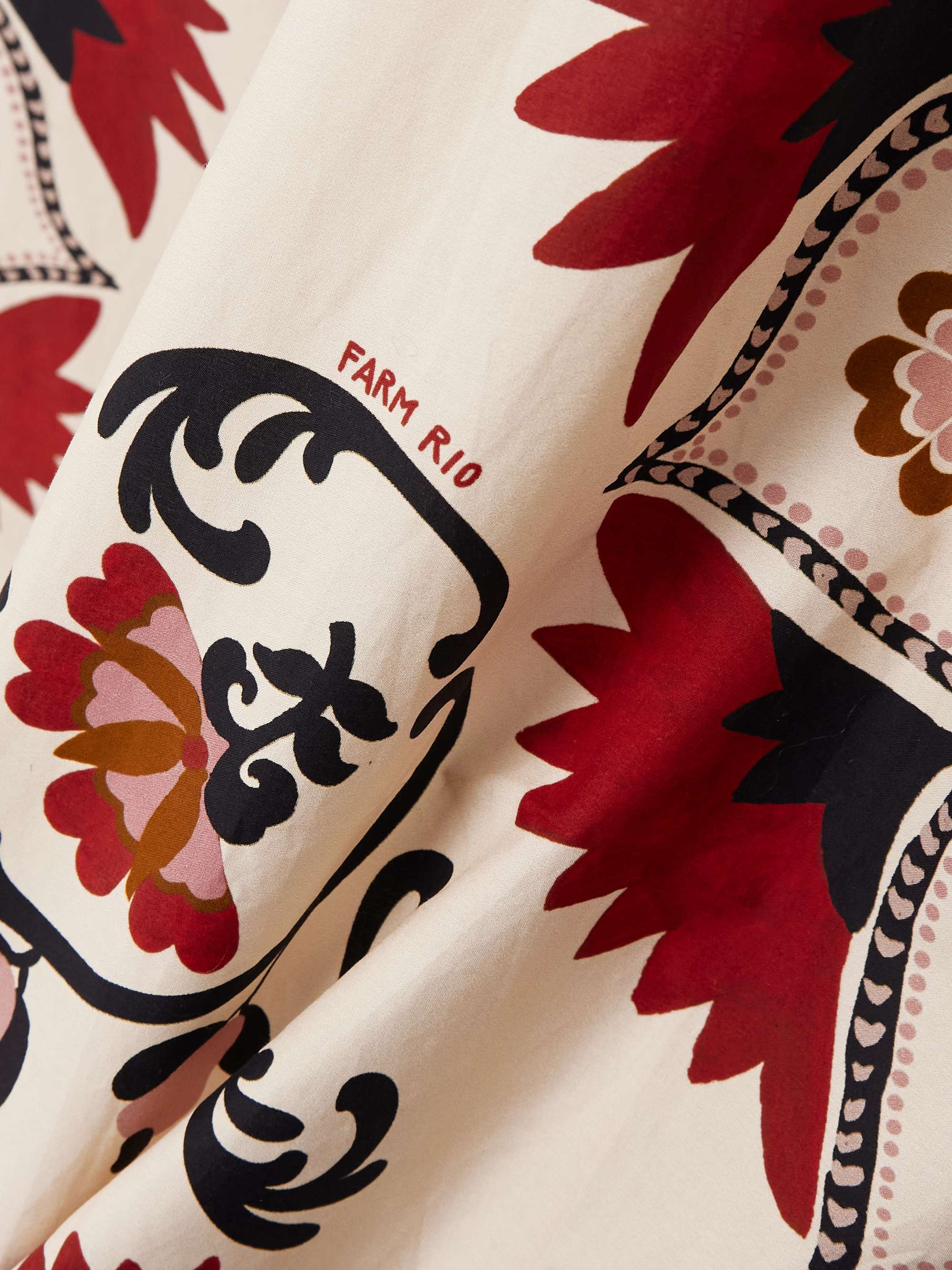 Cashew Mandala floral-print cotton-poplin maxi dress view