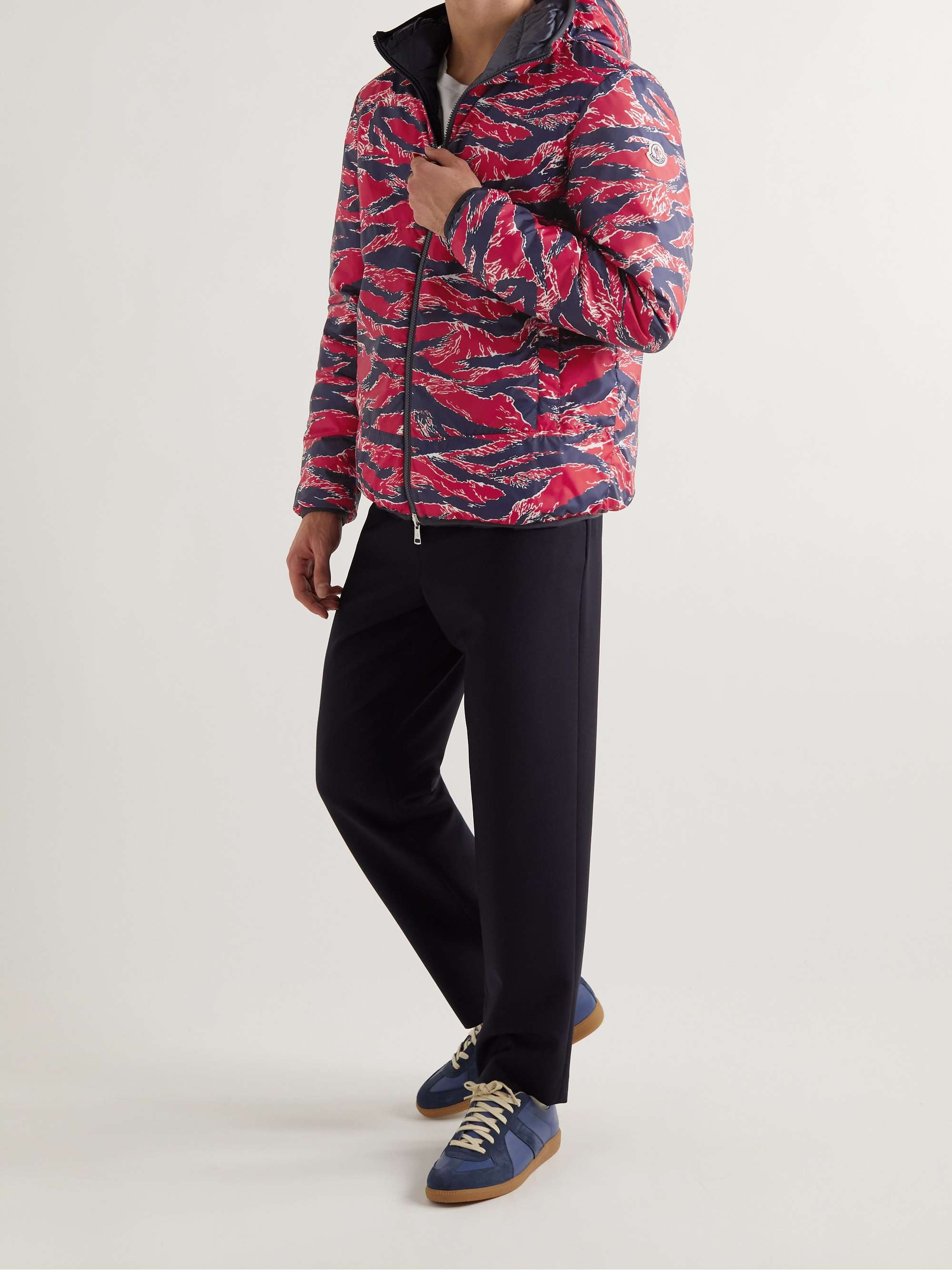 Bressay Reversible Printed Shell Hooded Down Jacket view