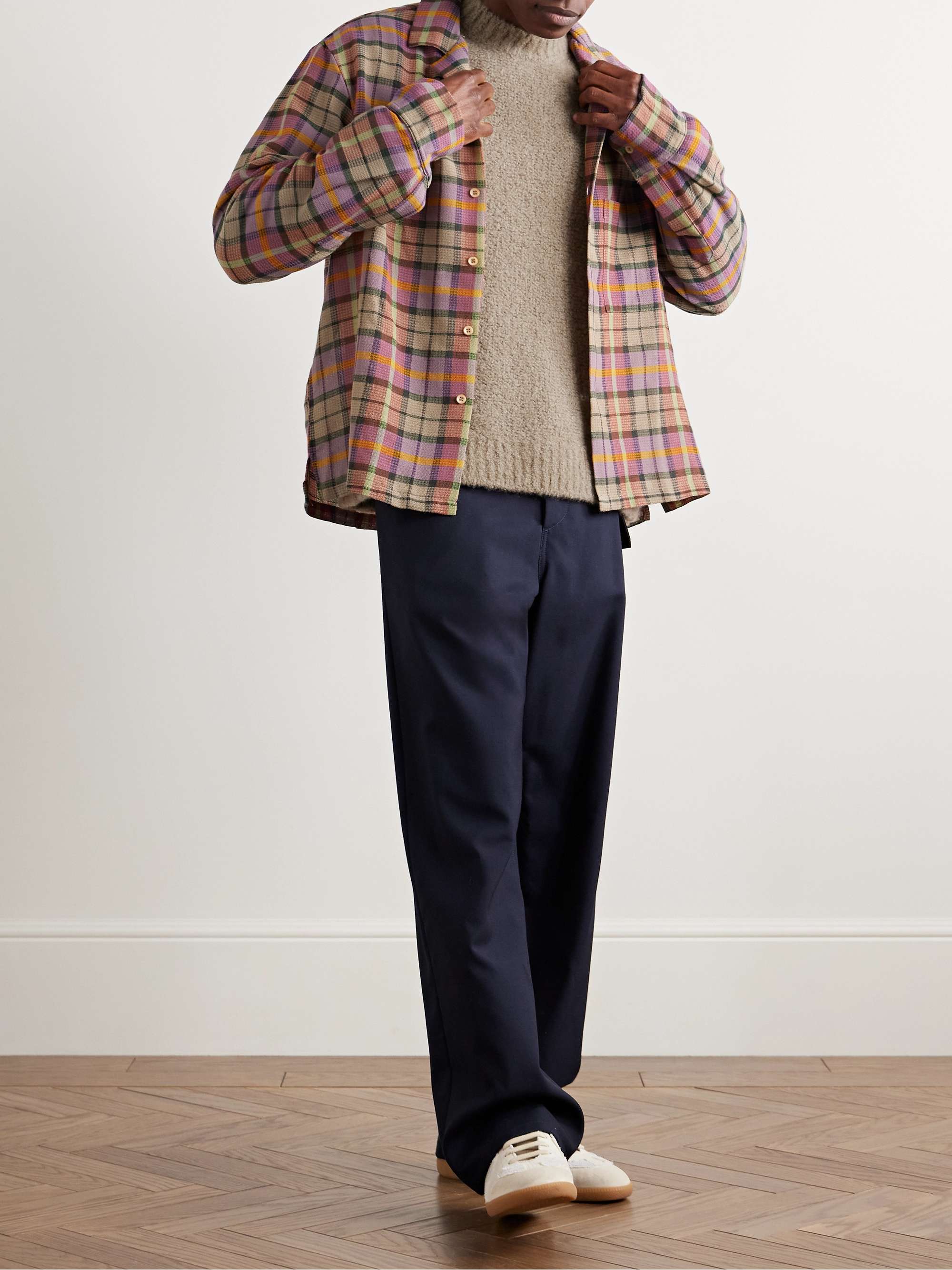 Cloud Embellished Cashmere-Blend Bouclé Sweater view