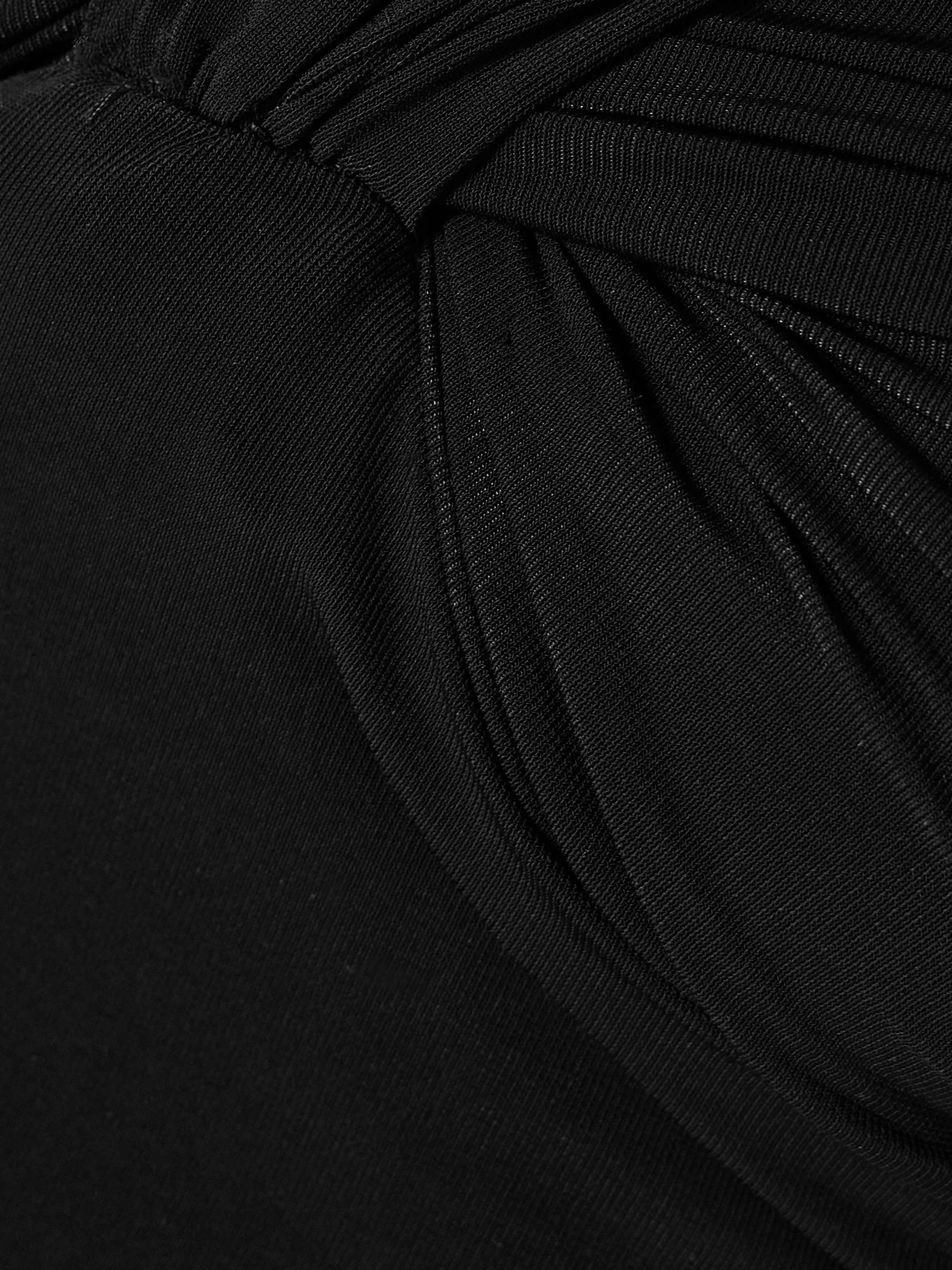 Mylenia one-shoulder gathered stretch-jersey mini dress view