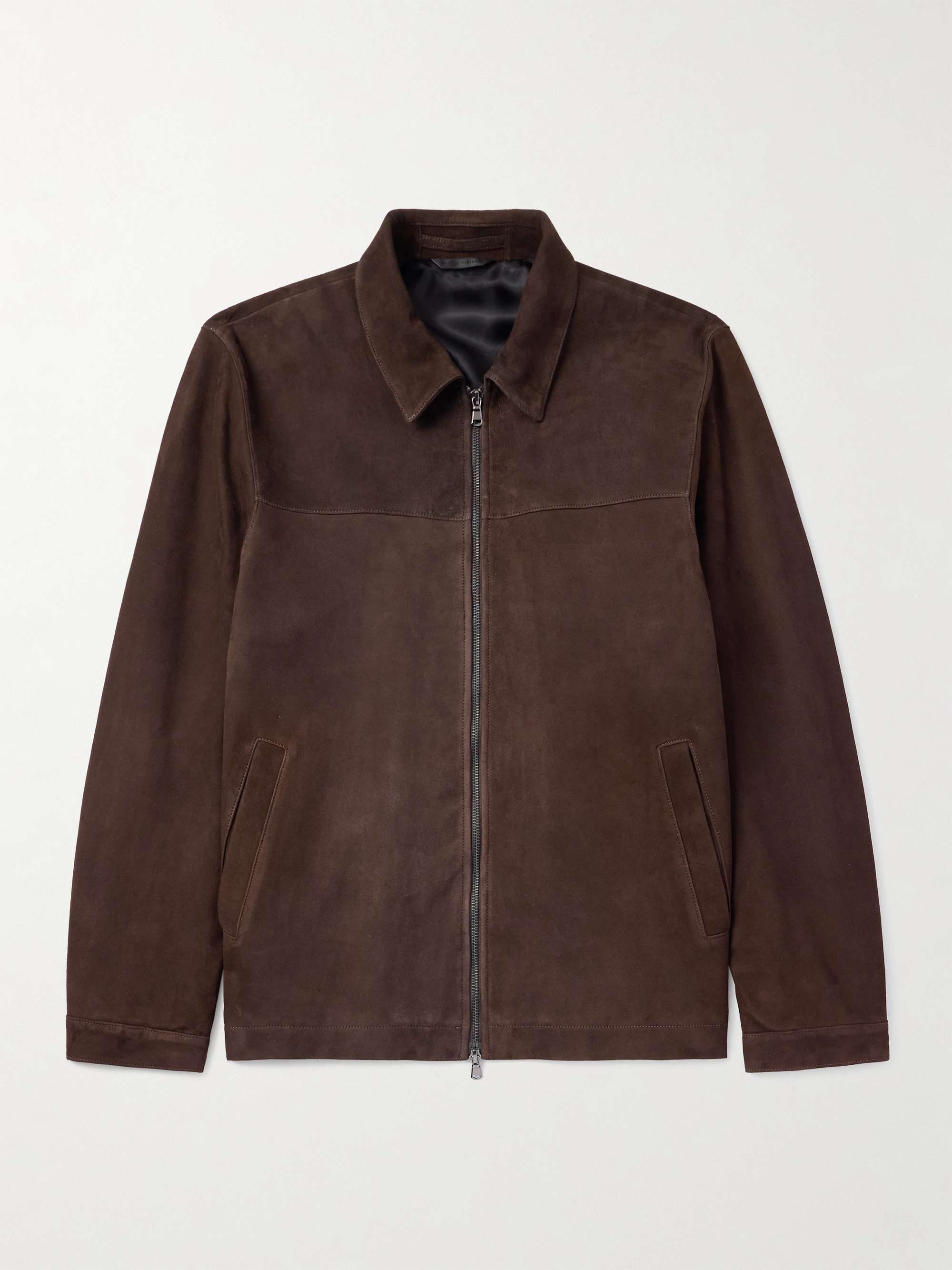 Suede Harrington Jacket view