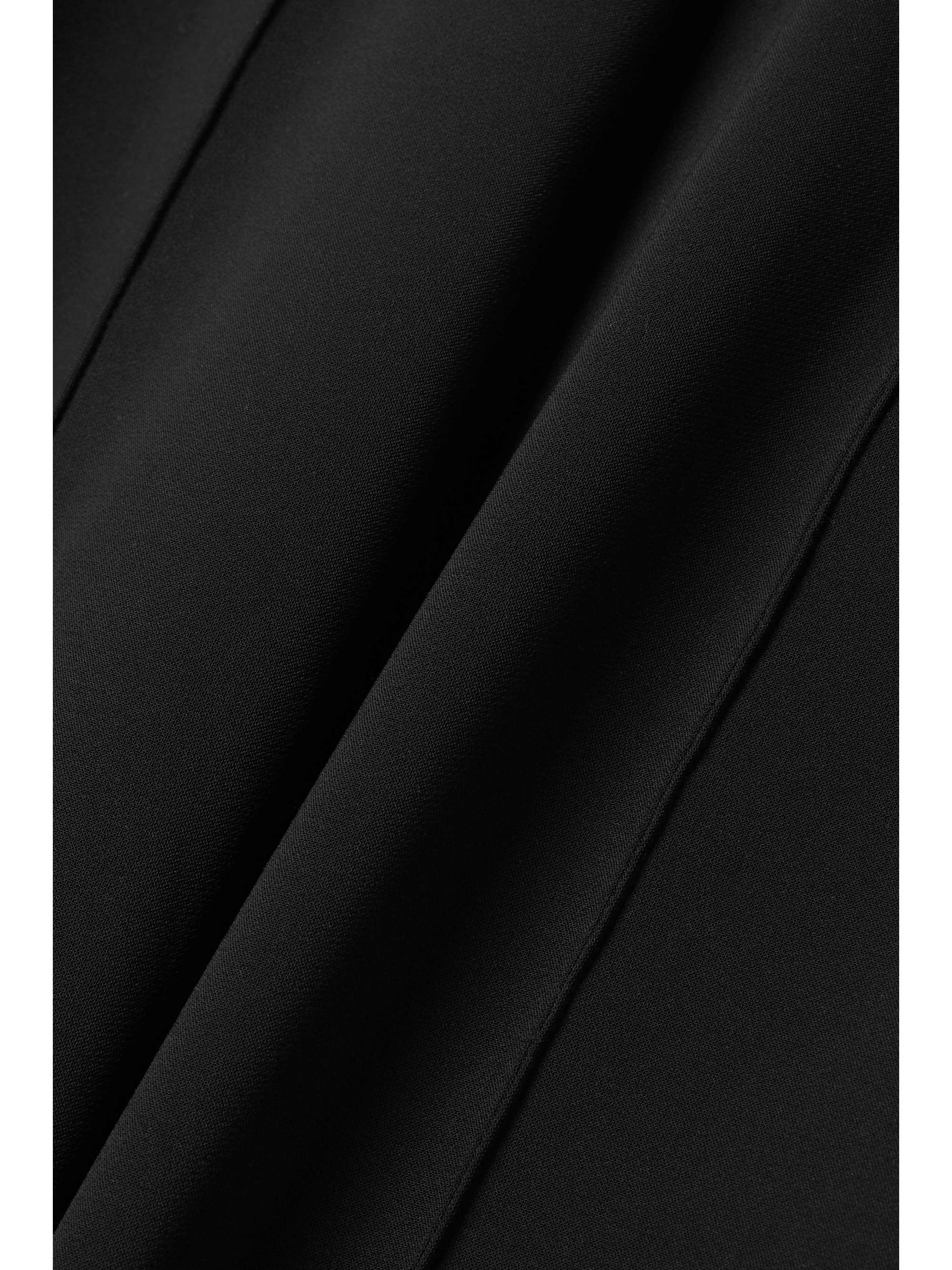 Cropped stretch-crepe straight-leg pants view