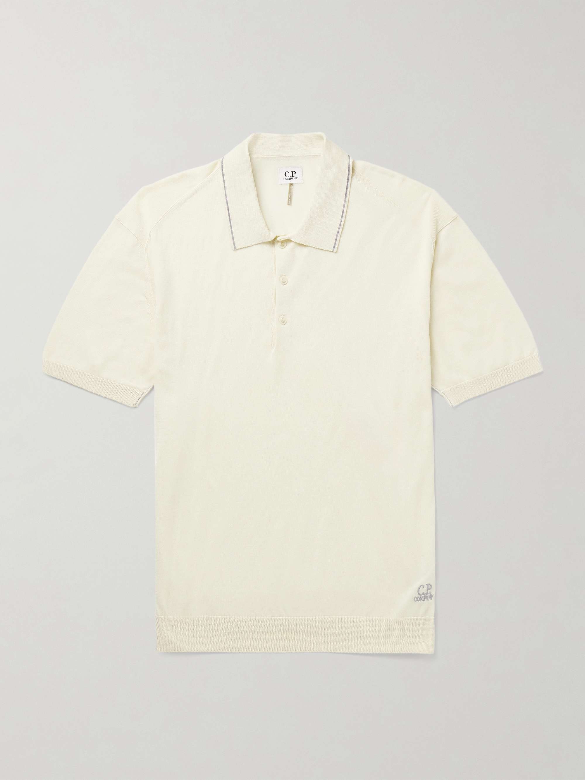 Logo-Embroidered Cotton Polo Shirt view