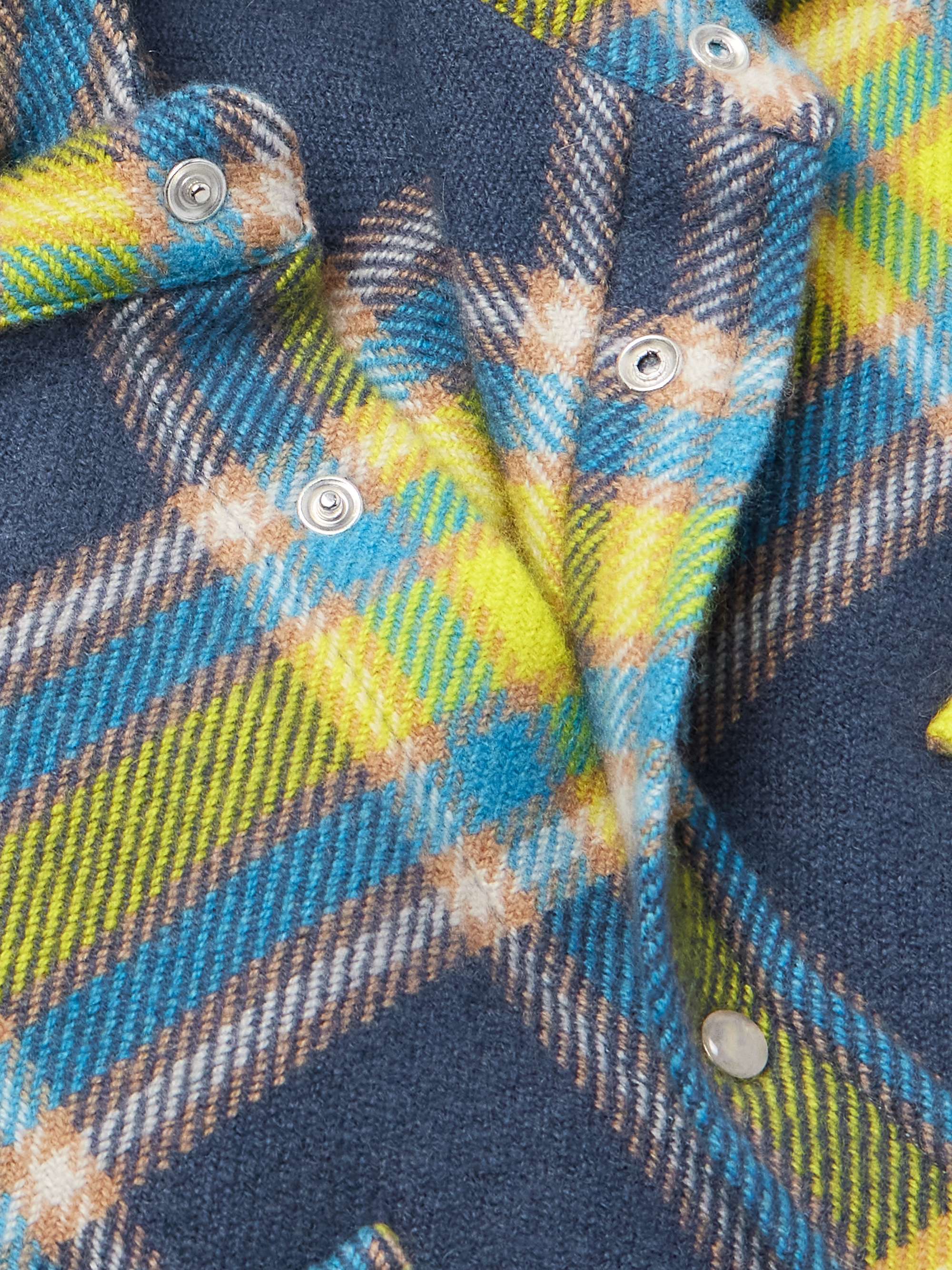 Explorer Checked Cashmere Shirt view