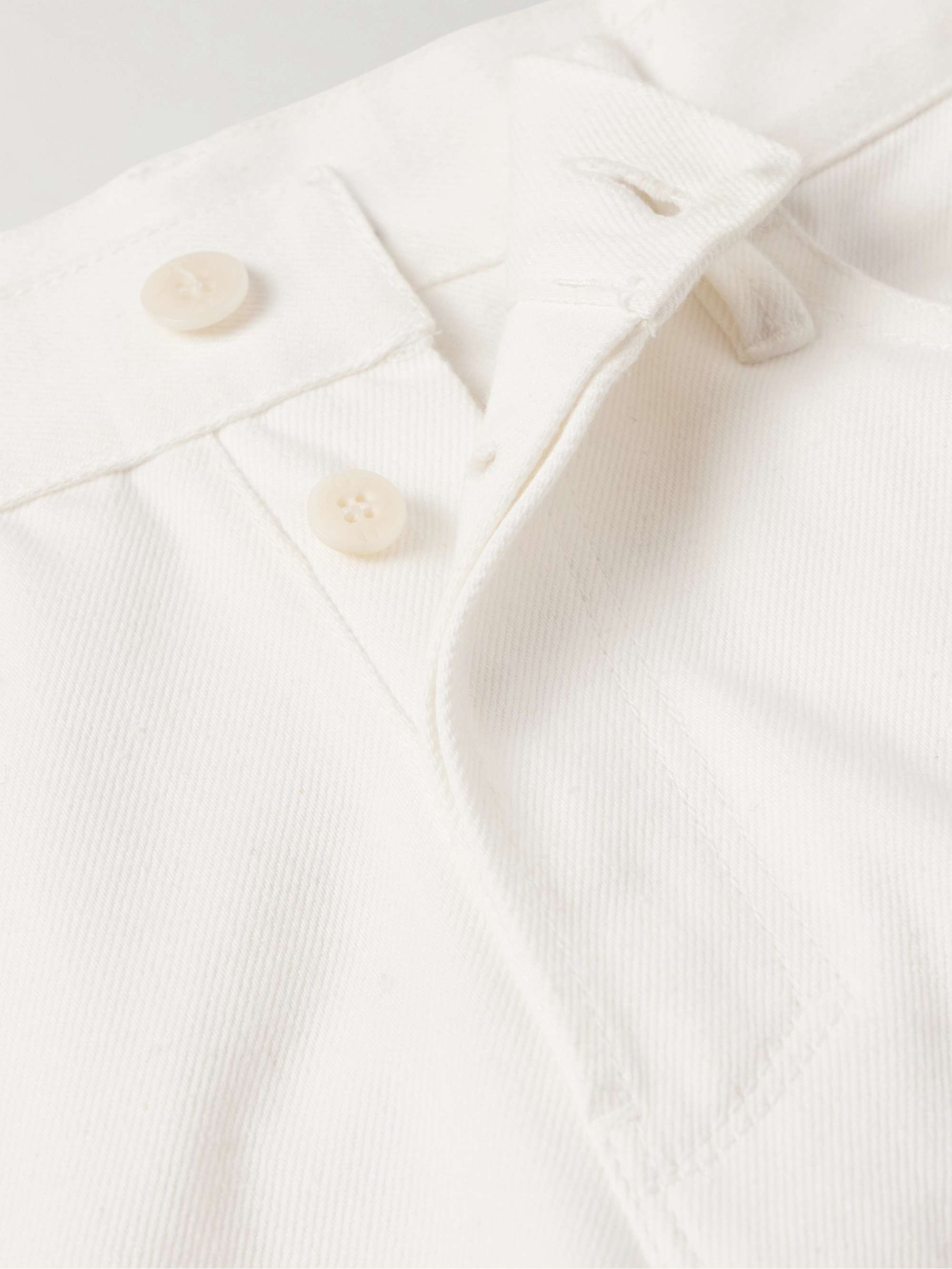 Anthony Slim-Fit Straight-Leg Organic Jeans view