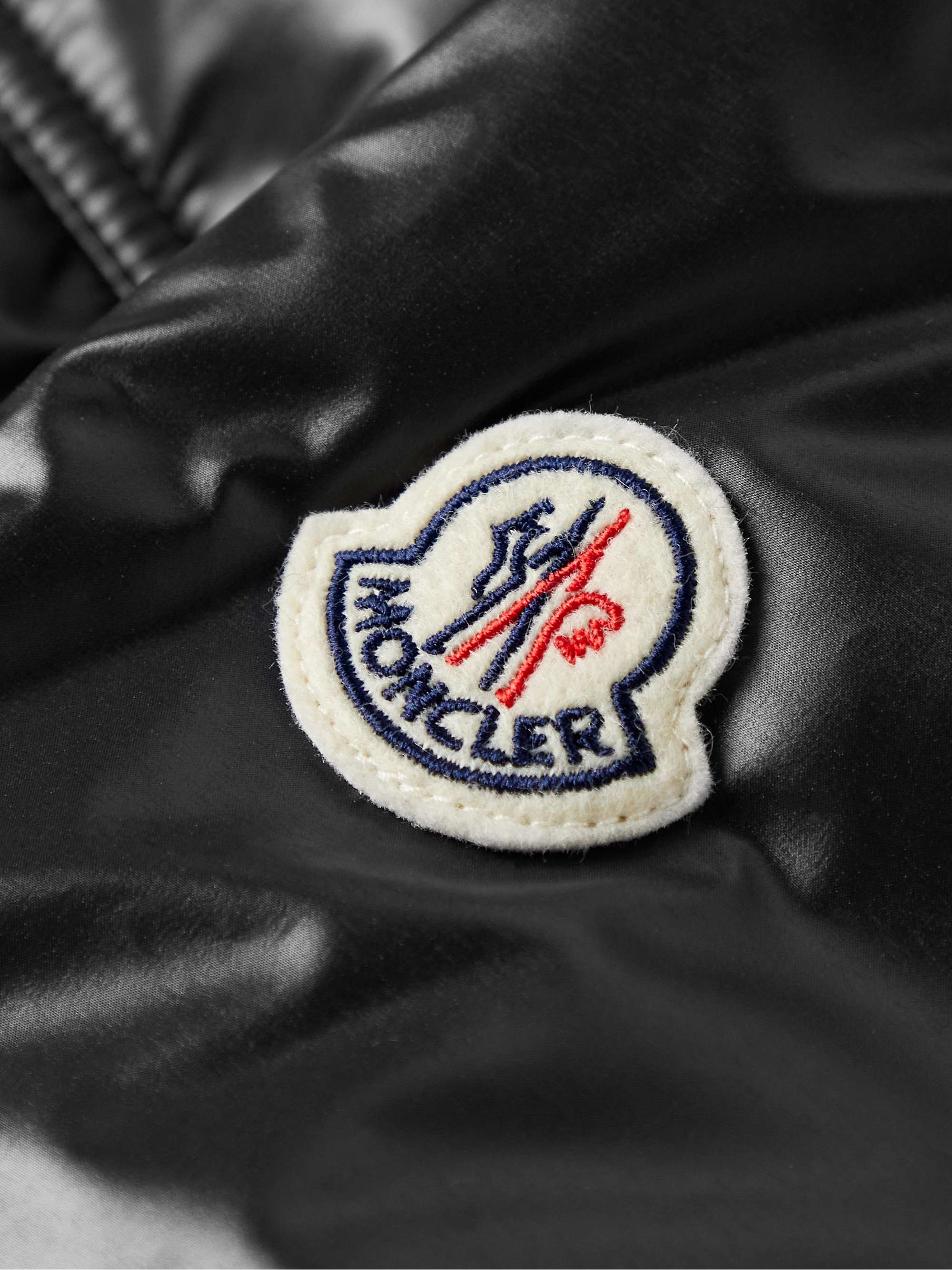 Malpas Quilted Glossed-Shell Hooded Down Jacket view